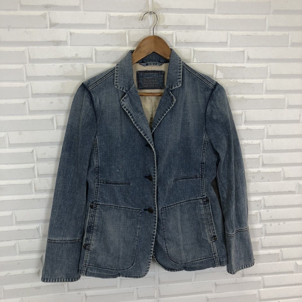 Marithe + Francois Girbaud × Vintage MARITHE FRANCOIS GIRBAUD LIGHT JACKET Size US S / EU 44-46 / 1 - 4 Thumbnail