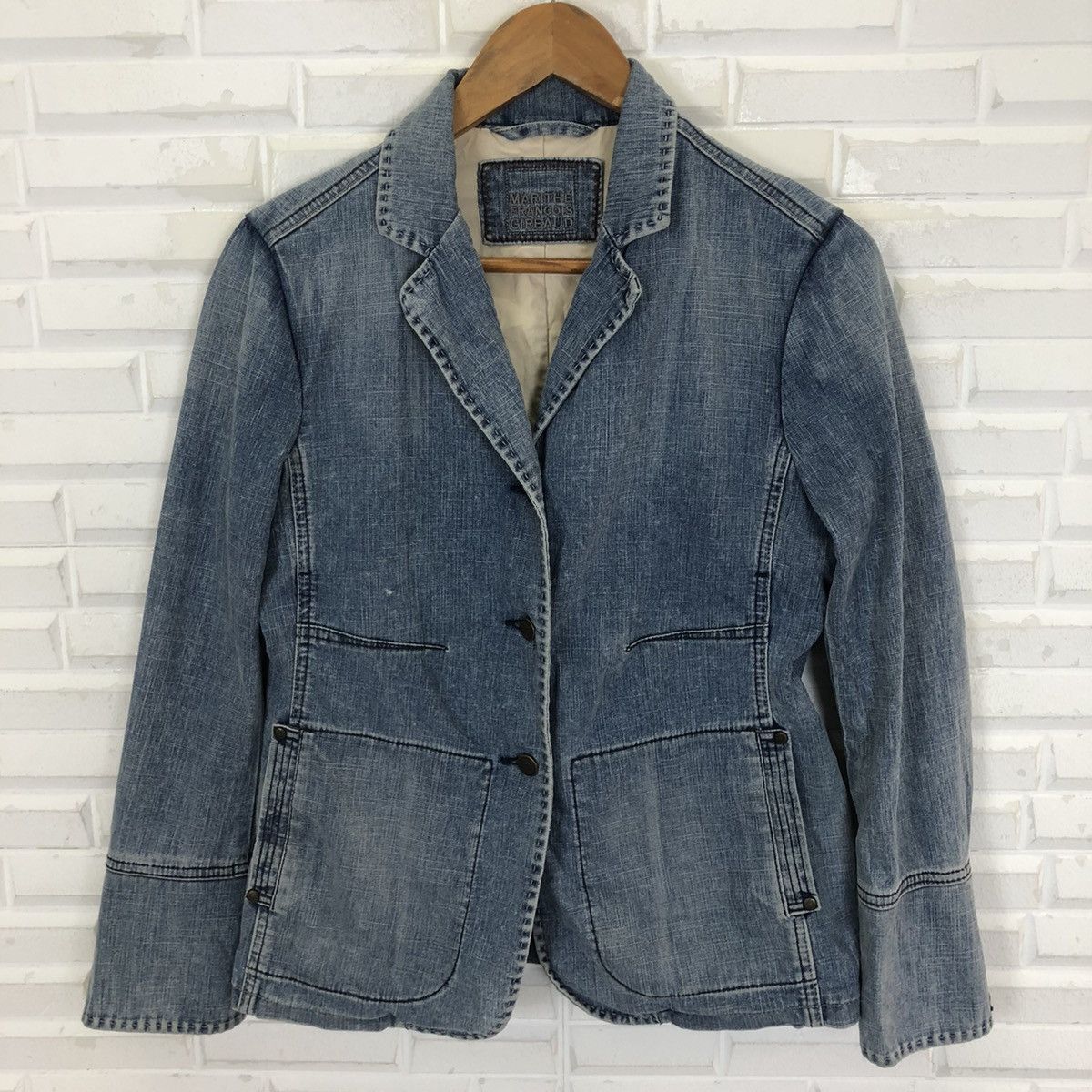 Marithe + Francois Girbaud × Vintage MARITHE FRANCOIS GIRBAUD LIGHT JACKET Size US S / EU 44-46 / 1 - 5 Thumbnail
