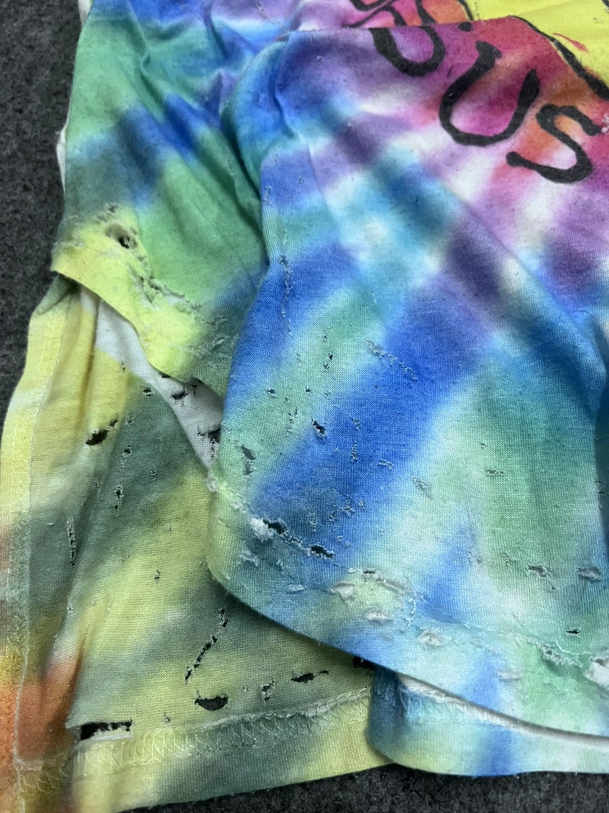 Vintage SICK🔥Thrashed I LOVE JESUS, JESUS LOVE U BAGGY TSHIRT Size US XL / EU 56 / 4 - 7 Thumbnail