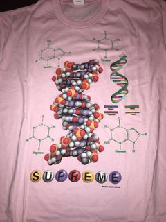 Supreme dna 2024 tee pink