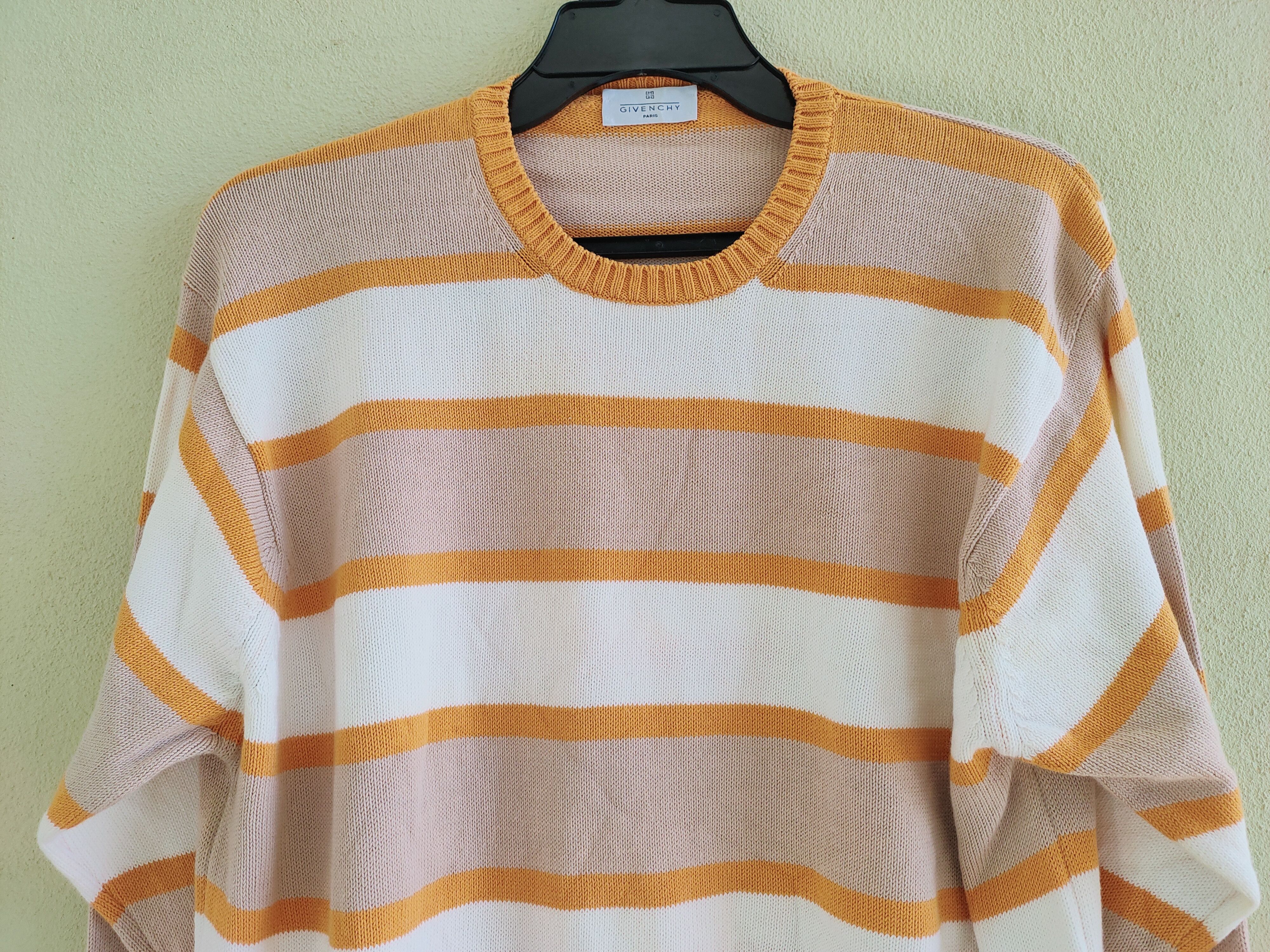 Givenchy GIVENCHY striped knit sweater Size US L / EU 52-54 / 3 - 4 Thumbnail