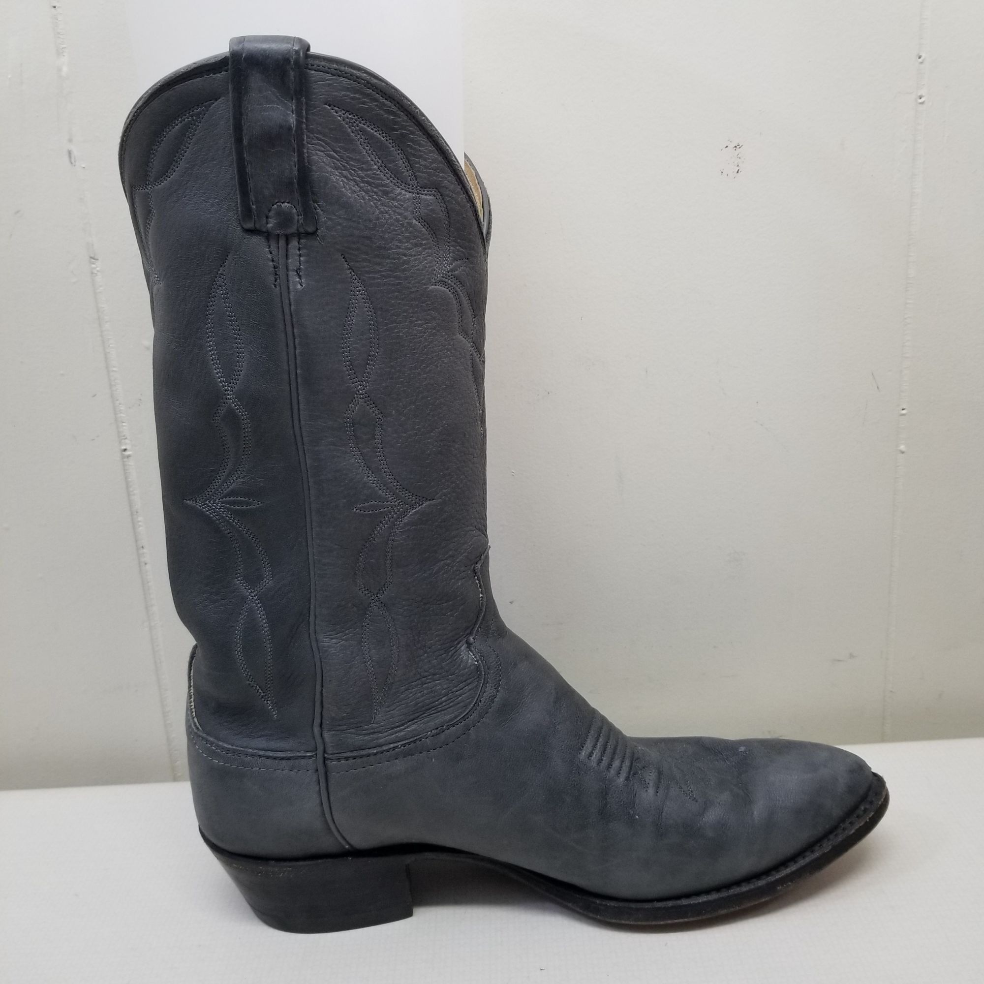 Dan Post Dan Post 10D Western Gray Cowboy Boots Cosplay Leather Size US 10 / EU 43 - 9 Thumbnail