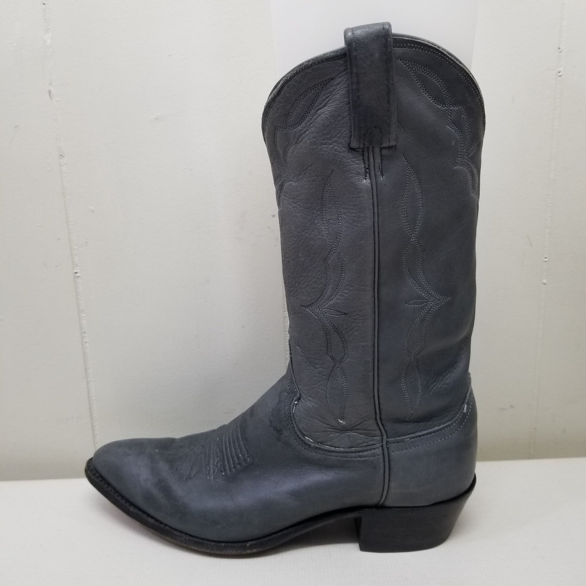 Dan Post Dan Post 10D Western Gray Cowboy Boots Cosplay Leather Size US 10 / EU 43 - 8 Thumbnail