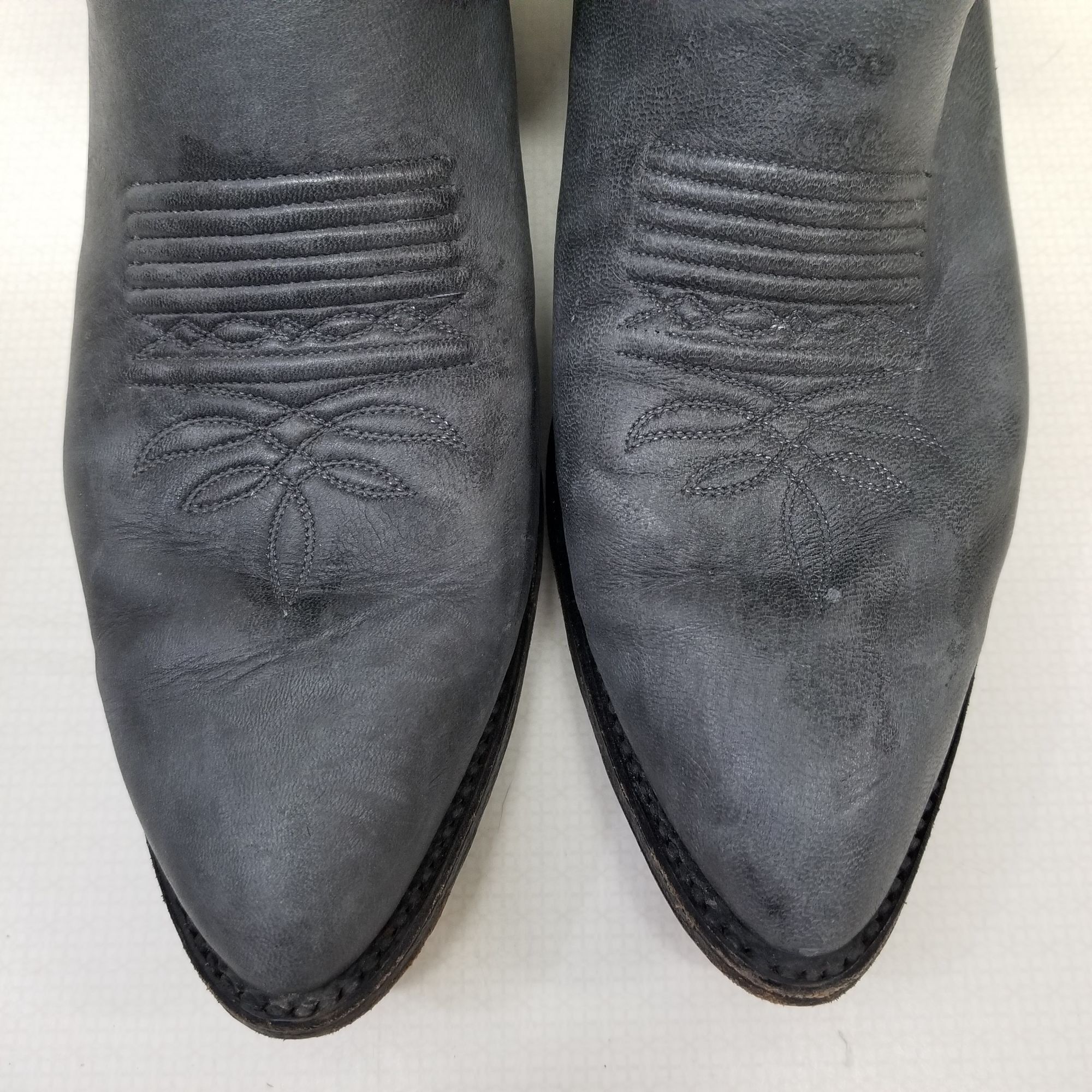 Dan Post Dan Post 10D Western Gray Cowboy Boots Cosplay Leather Size US 10 / EU 43 - 5 Thumbnail