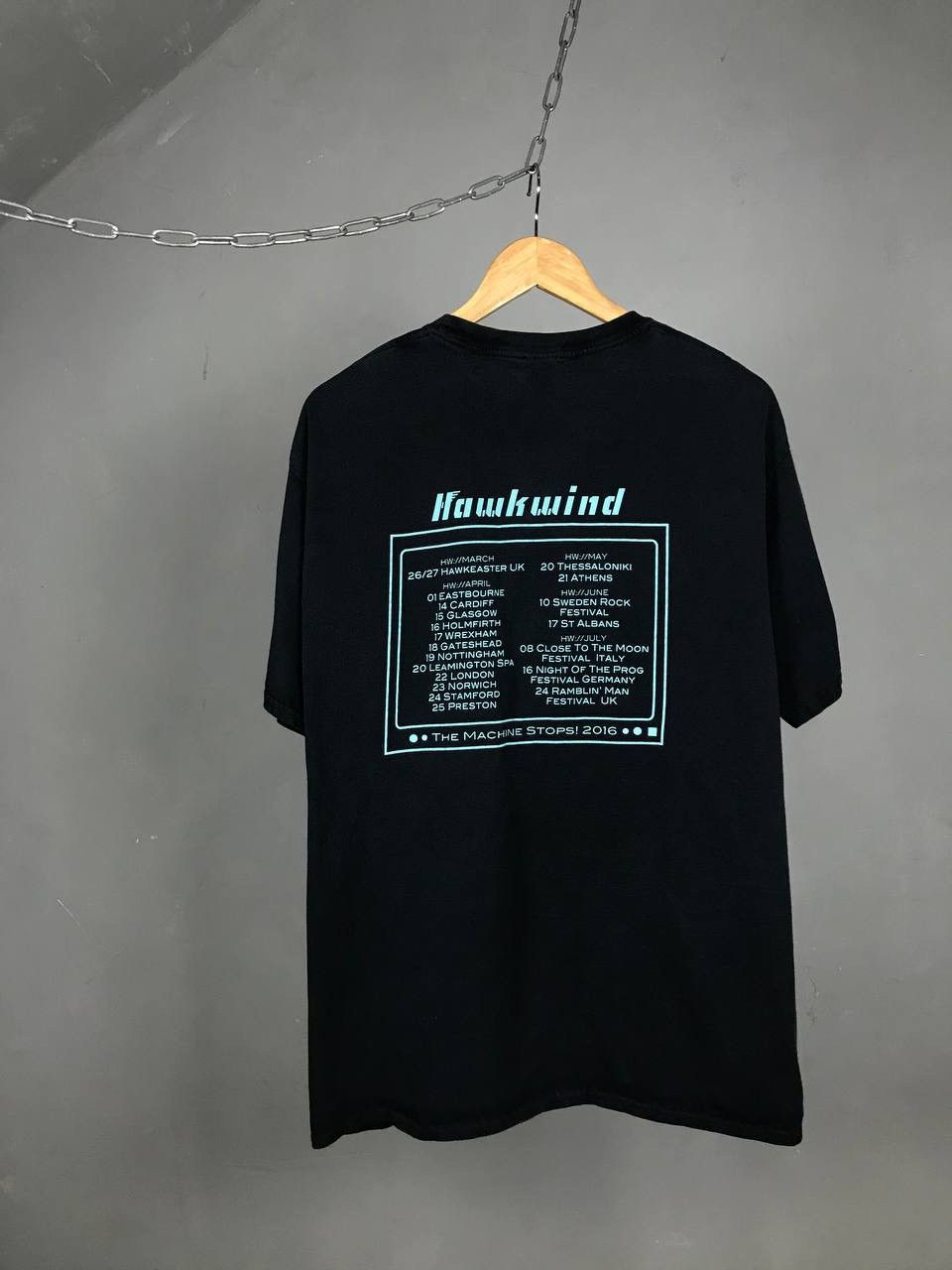 Band Tees × Vintage Hawkwind vintage rock band metal tour tee Size US XL / EU 56 / 4 - 2 Thumbnail