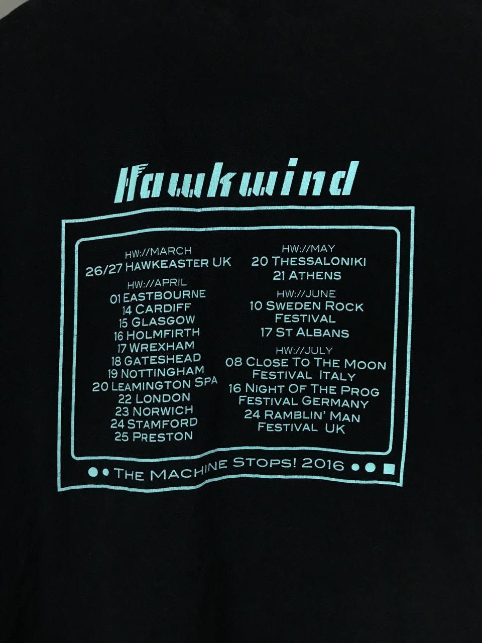 Band Tees × Vintage Hawkwind vintage rock band metal tour tee Size US XL / EU 56 / 4 - 7 Thumbnail