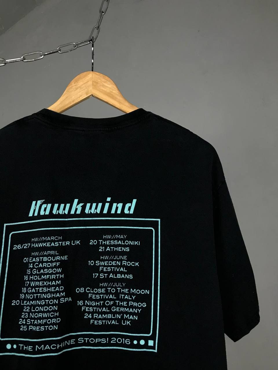 Band Tees × Vintage Hawkwind vintage rock band metal tour tee Size US XL / EU 56 / 4 - 6 Thumbnail