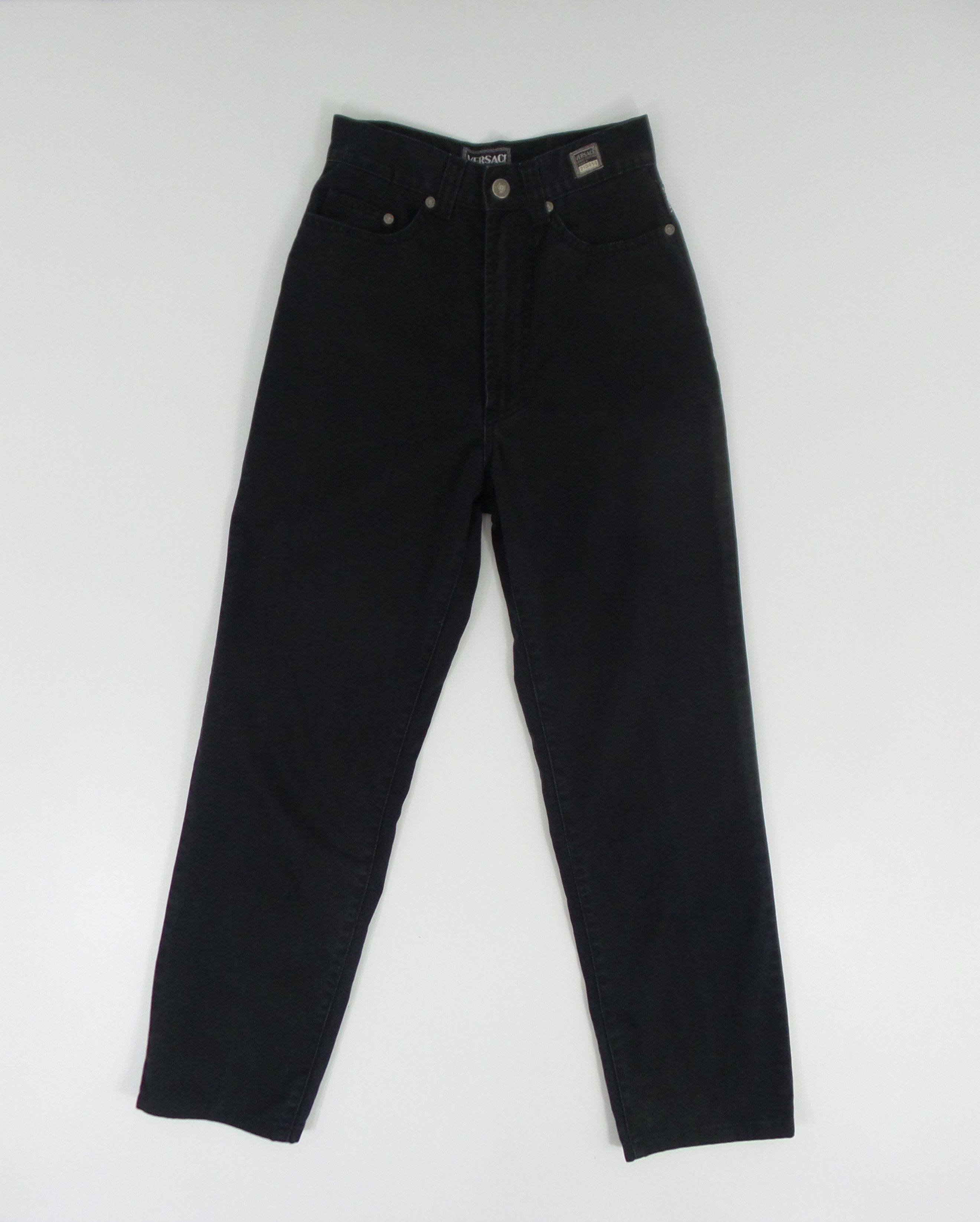 Versace × Versace Jeans Couture FOR HER Versace Jeans Couture Black Jeans W24xL39 Size US 30 / EU 46 - 1 Thumbnail