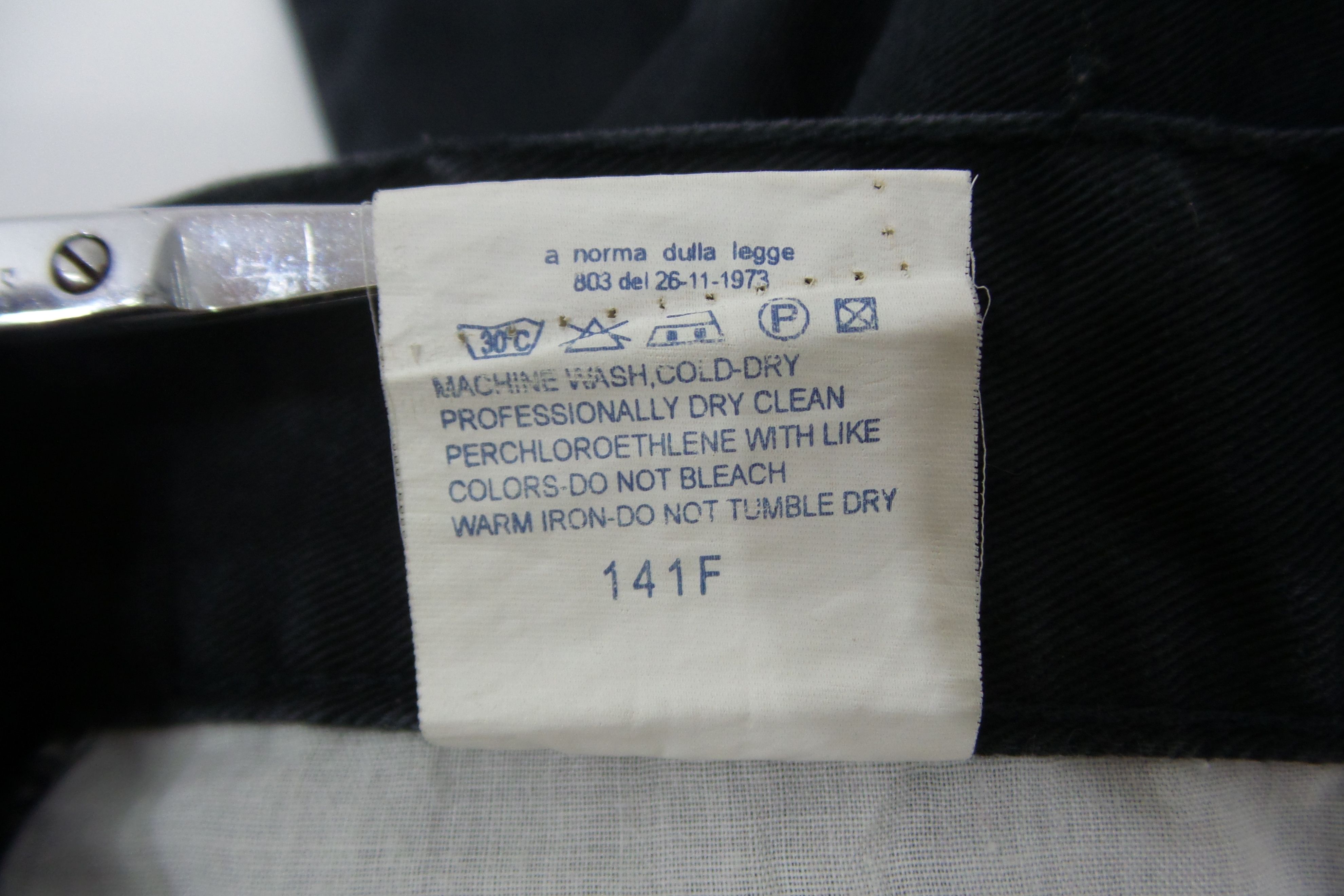 Versace × Versace Jeans Couture FOR HER Versace Jeans Couture Black Jeans W24xL39 Size US 30 / EU 46 - 5 Thumbnail