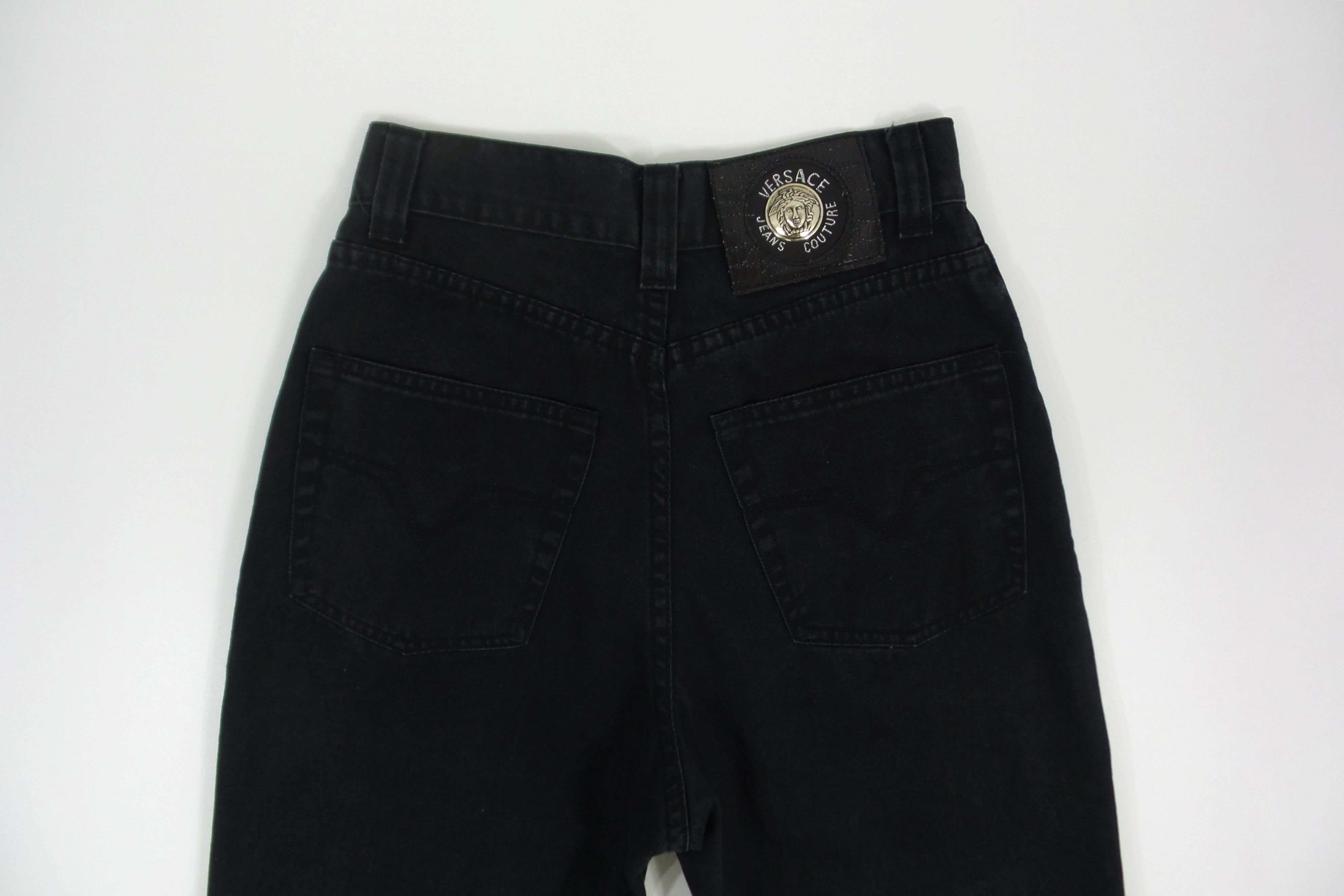 Versace × Versace Jeans Couture FOR HER Versace Jeans Couture Black Jeans W24xL39 Size US 30 / EU 46 - 9 Thumbnail