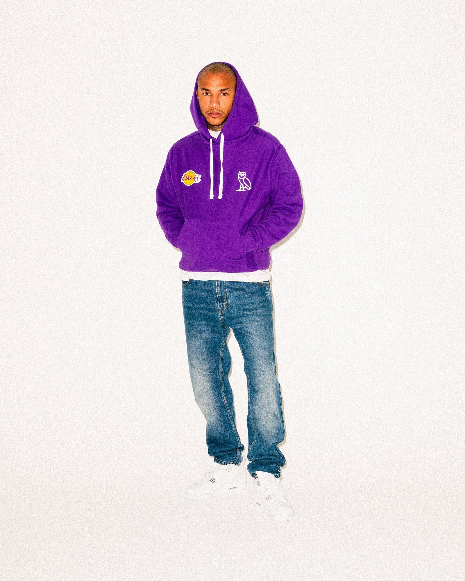 Drake OVO X NBA LAKERS HOODIE Size US XL / EU 56 / 4 - 4 Thumbnail
