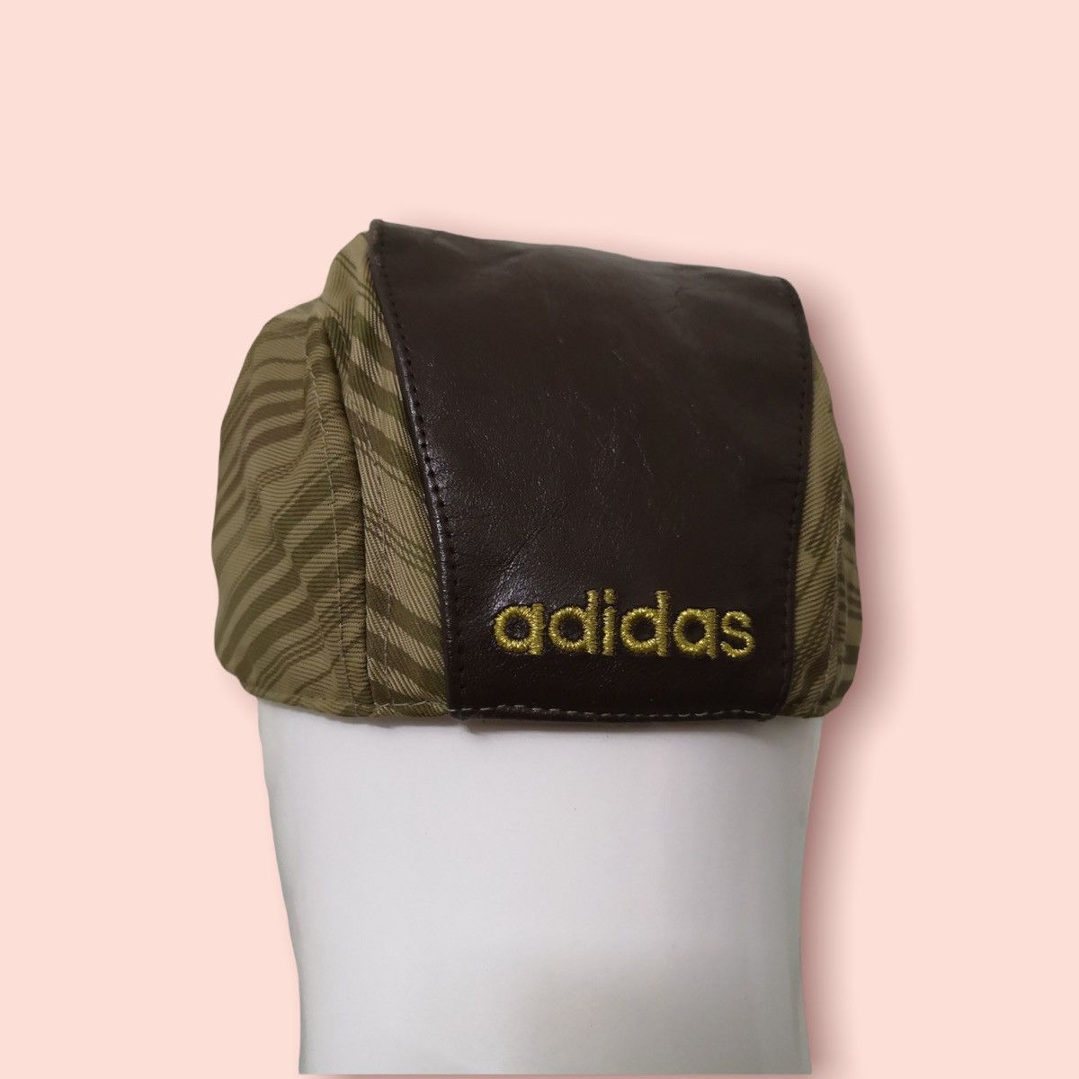 Adidas × Leather VINTAGE ADIDAS LEATHER TRIMMED BARETTA Size ONE SIZE - 5 Thumbnail