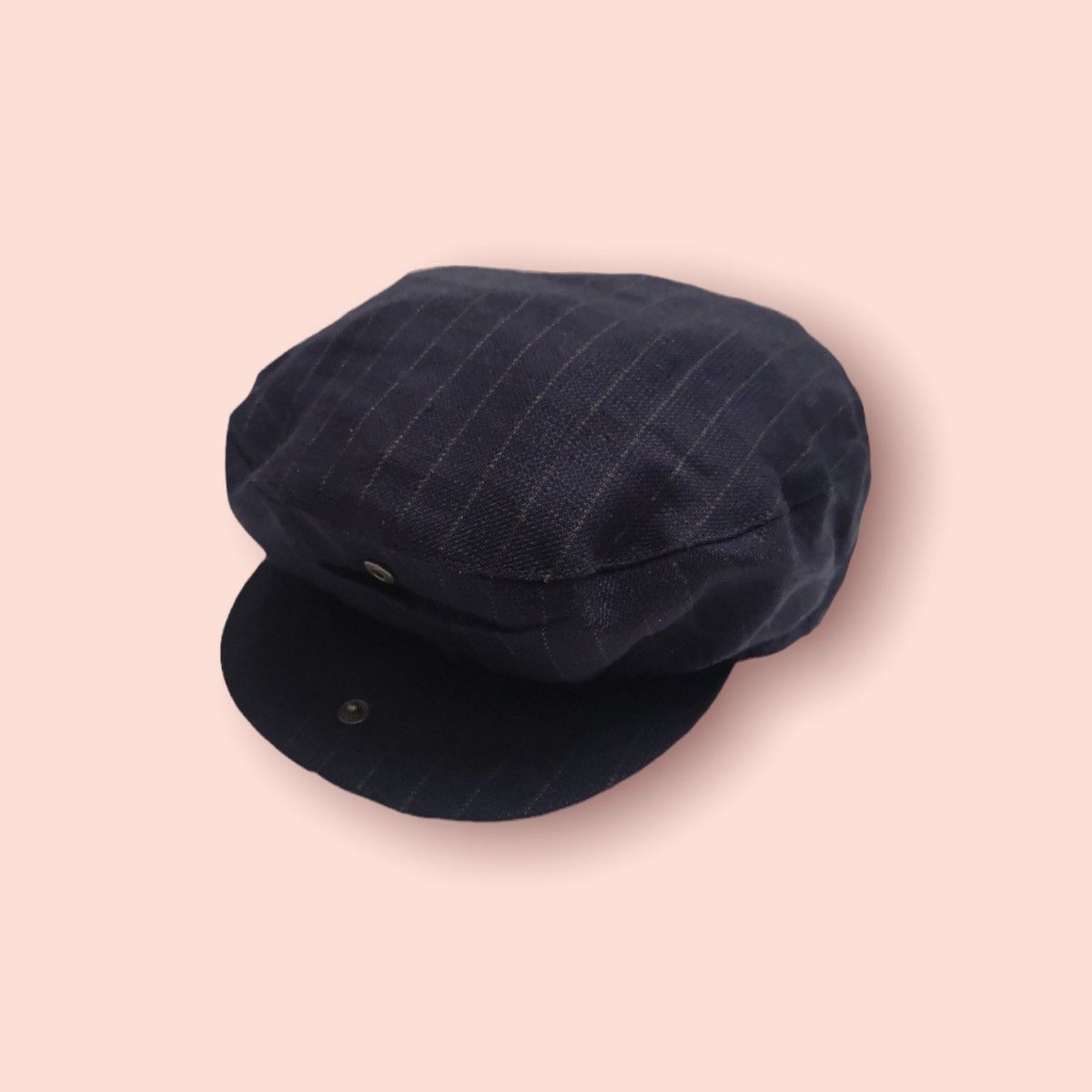 Polo Ralph Lauren × Ralph Lauren × Vintage VINTAGE POLO RALPH LAUREN STRIPES FLAT HAT/BARETTA Size ONE SIZE - 1 Thumbnail