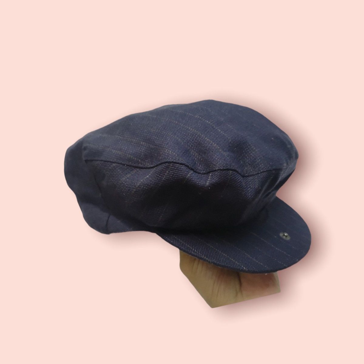 Polo Ralph Lauren × Ralph Lauren × Vintage VINTAGE POLO RALPH LAUREN STRIPES FLAT HAT/BARETTA Size ONE SIZE - 4 Thumbnail
