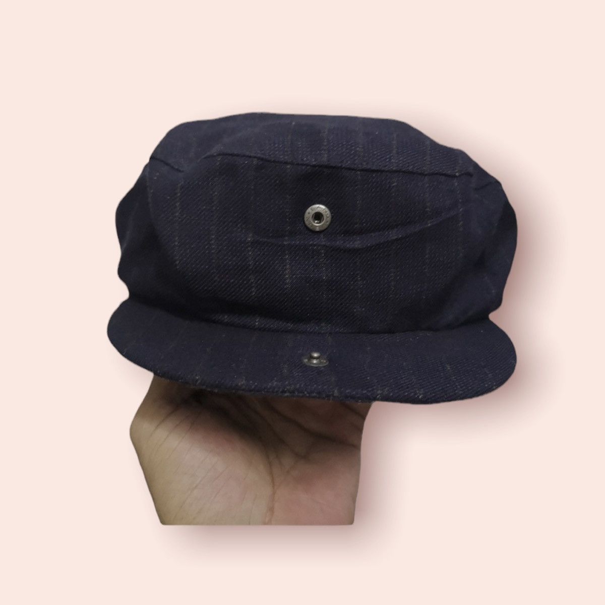 Polo Ralph Lauren × Ralph Lauren × Vintage VINTAGE POLO RALPH LAUREN STRIPES FLAT HAT/BARETTA Size ONE SIZE - 3 Thumbnail