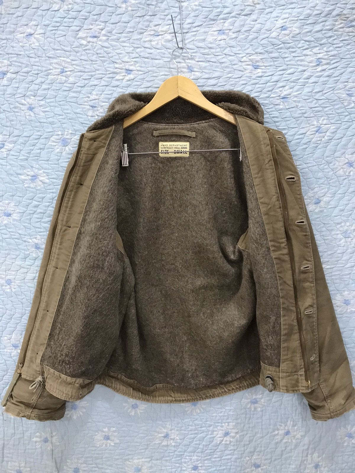 Vintage C67. VINTAGE USN N-1 Deck Jacket Size US S / EU 44-46 / 1 - 2 Thumbnail