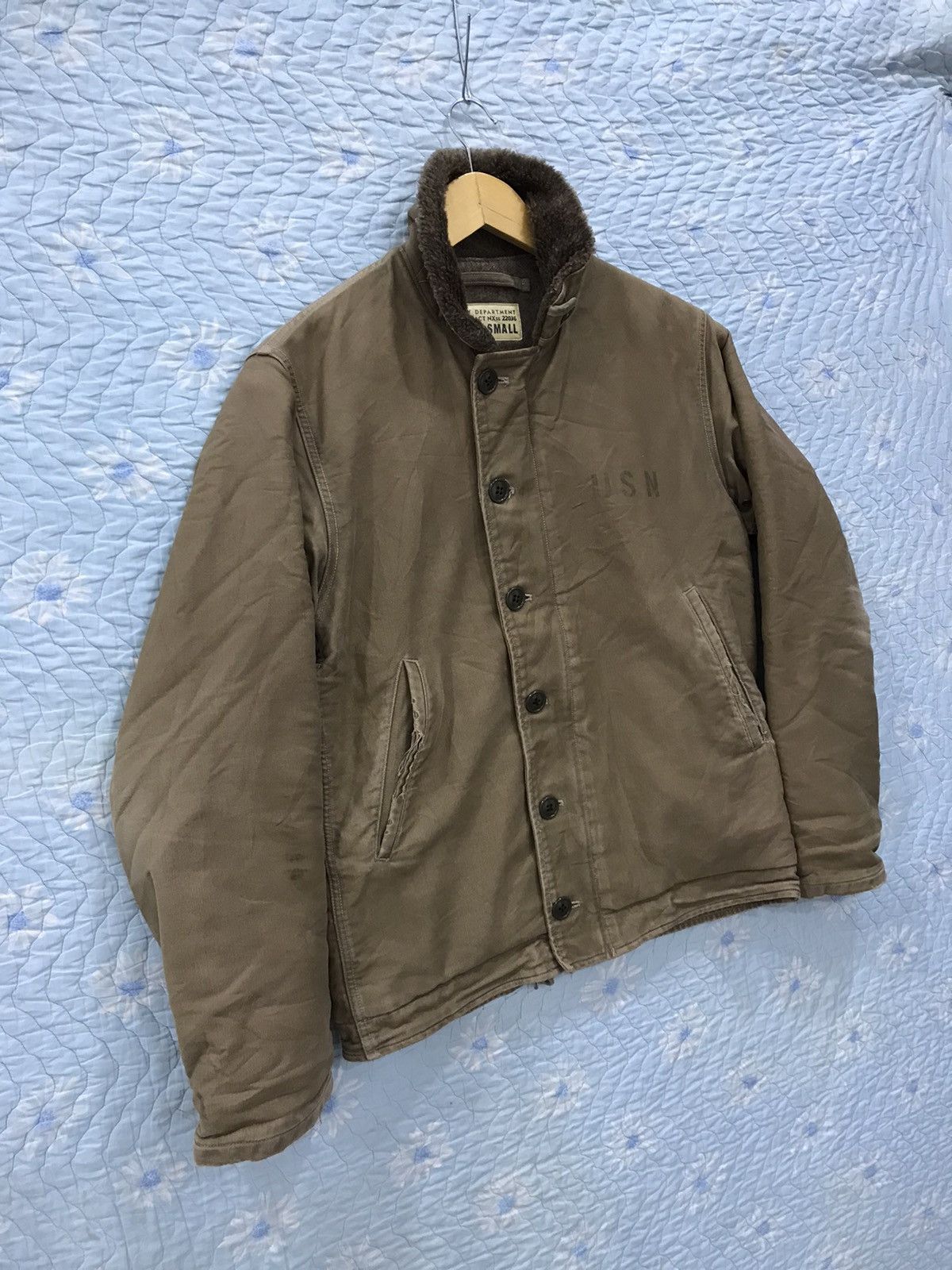 Vintage C67. VINTAGE USN N-1 Deck Jacket Size US S / EU 44-46 / 1 - 4 Thumbnail