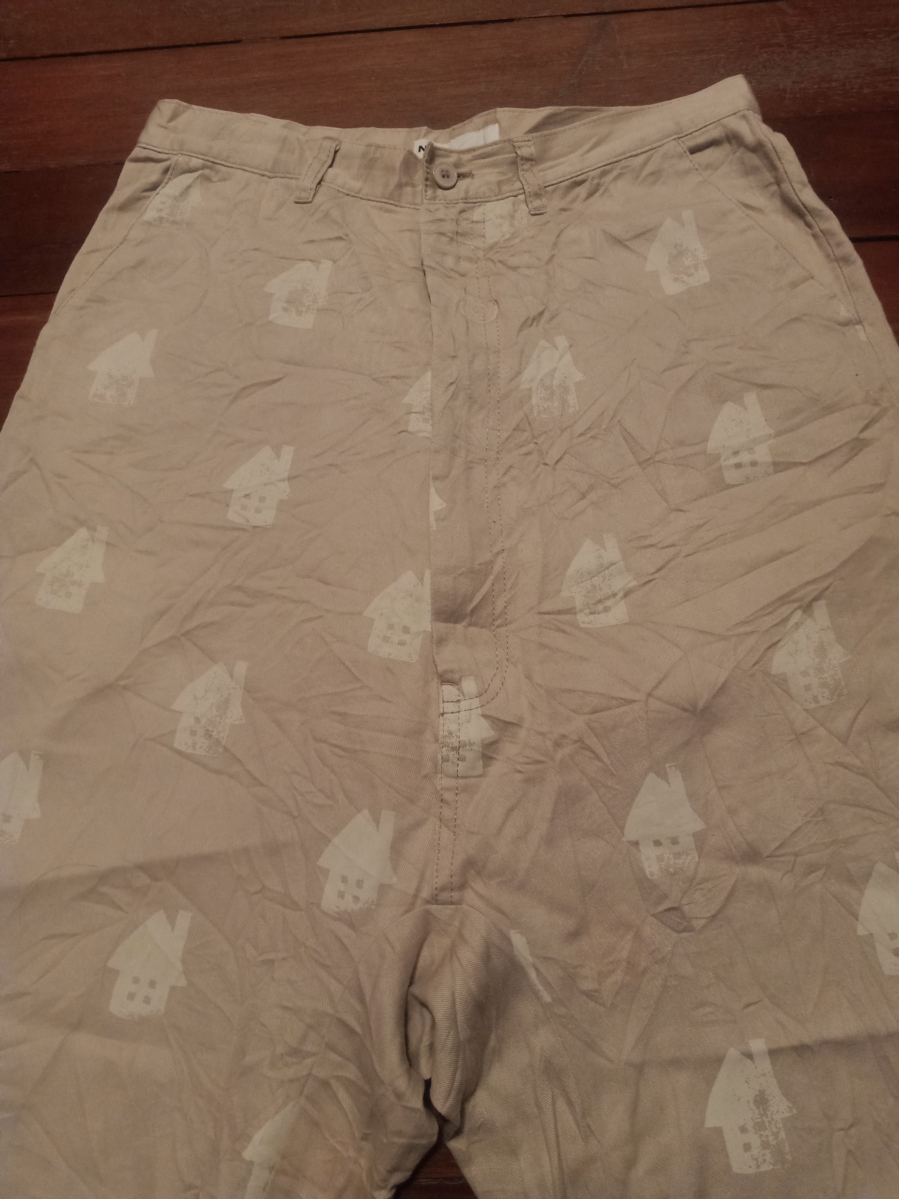 Ne-Net Ne-net harem pants home overprinted by issey miyake design Size US 29 - 3 Thumbnail