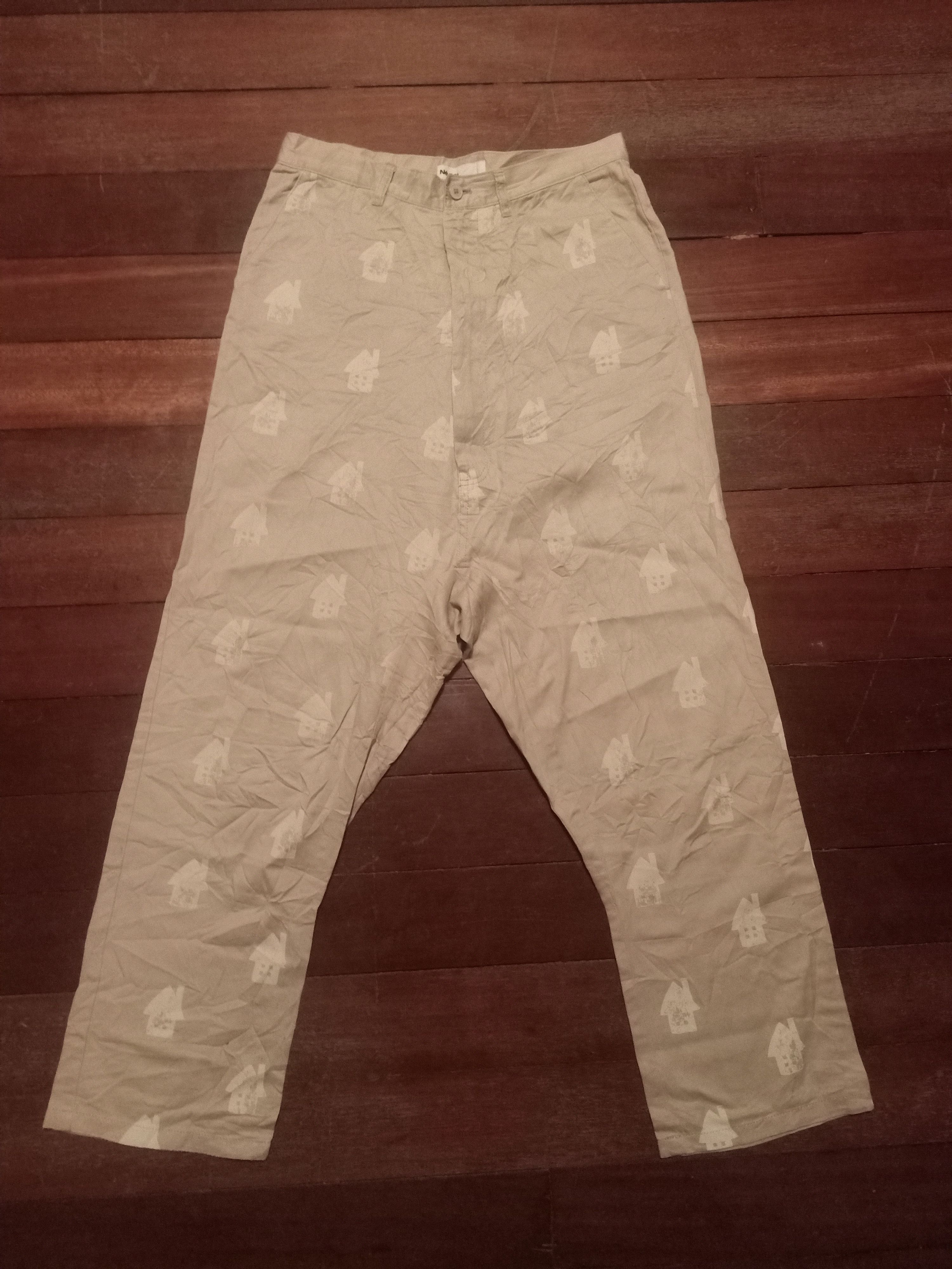 Ne-Net Ne-net harem pants home overprinted by issey miyake design Size US 29 - 1 Thumbnail
