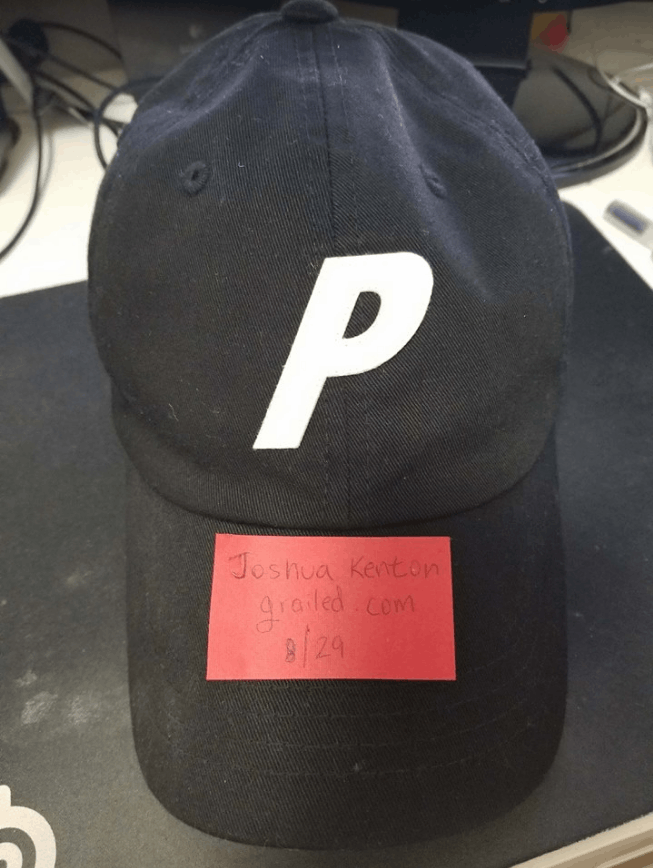 Palace Black P Cap One Size