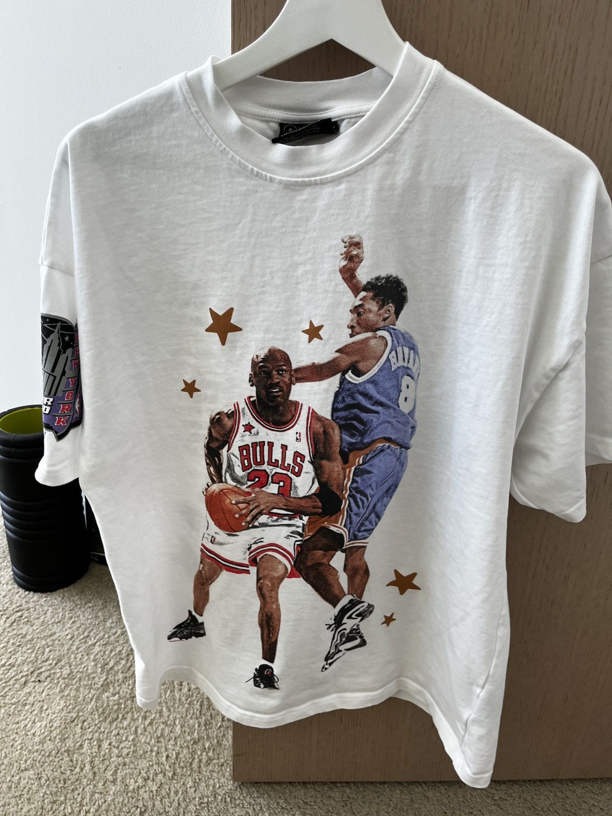 Vintage Jaee Editz NBA All Star Game Kobe Michael Jordan White Tee ...