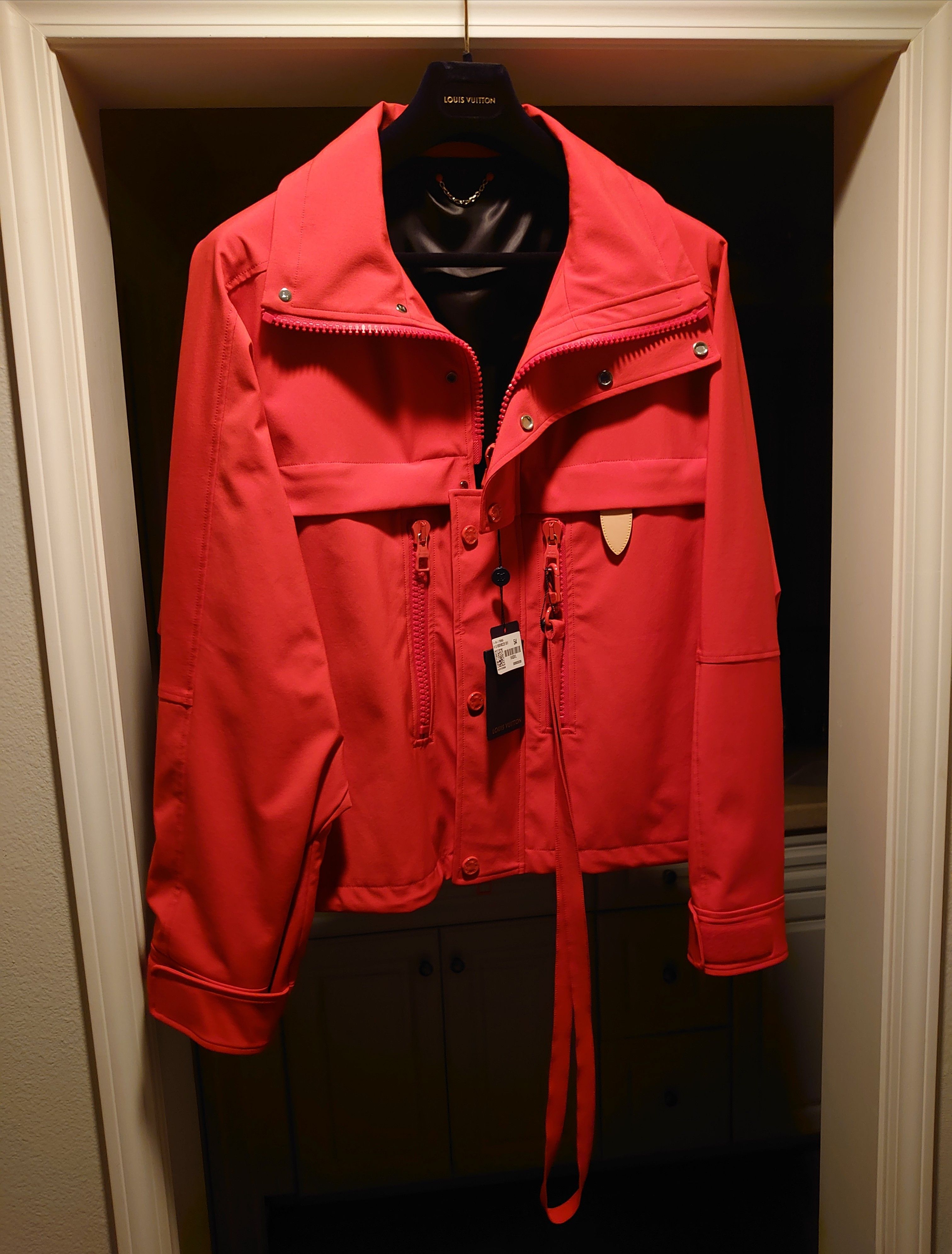 Louis Vuitton × Virgil Abloh 3-in-1 Red Parka SS19 Collection Size US L / EU 52-54 / 3 - 1 Thumbnail