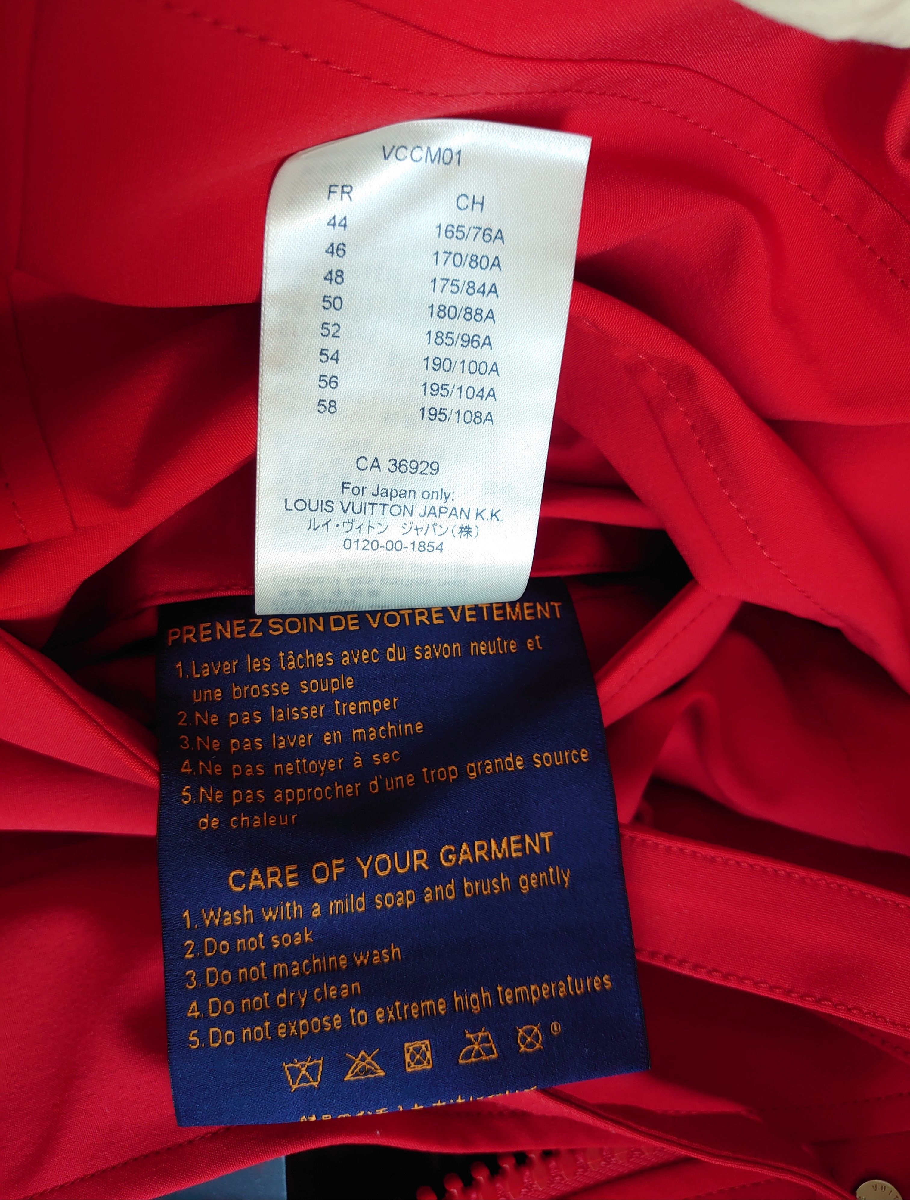 Louis Vuitton × Virgil Abloh 3-in-1 Red Parka SS19 Collection Size US L / EU 52-54 / 3 - 10 Thumbnail