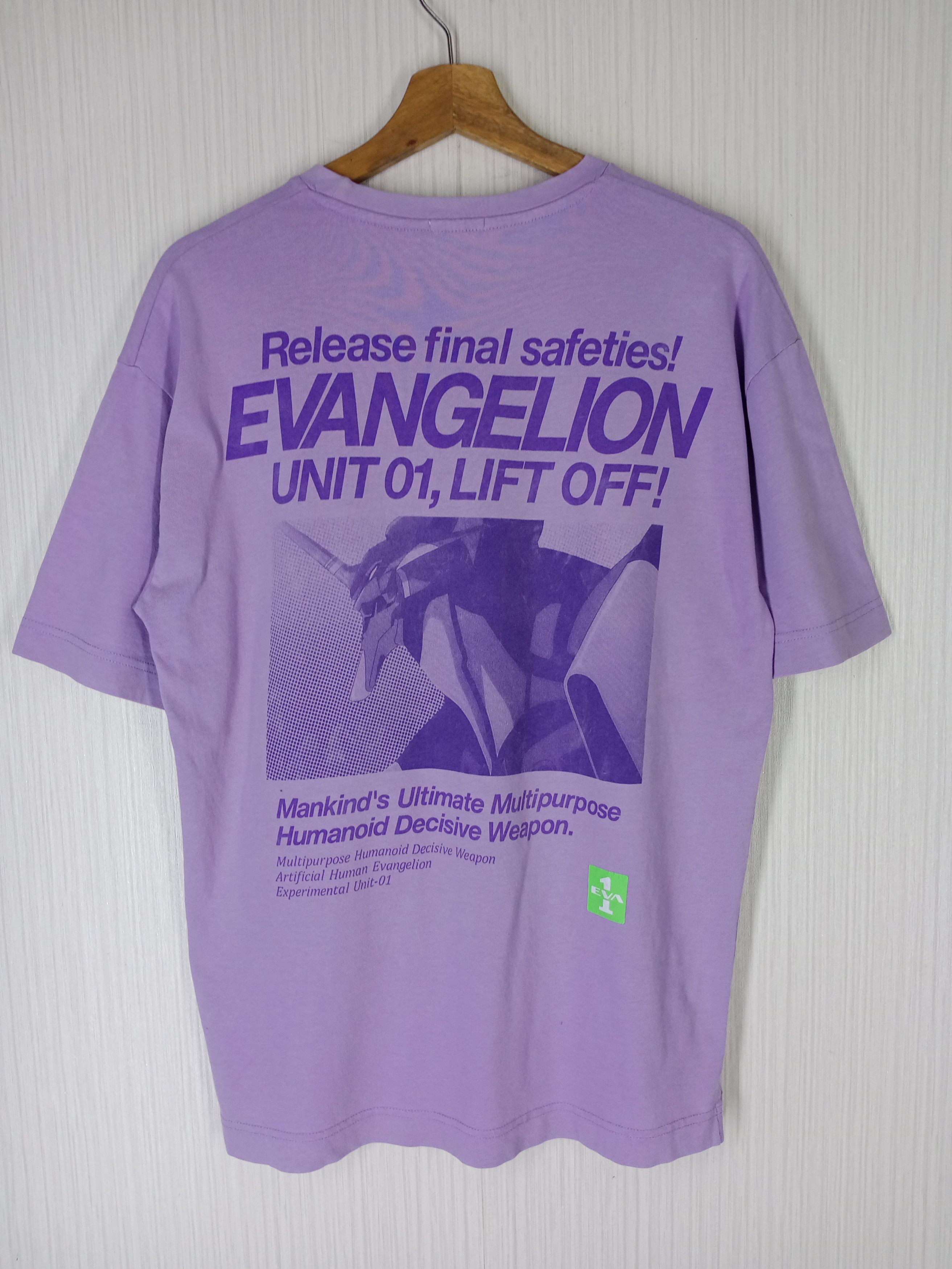 Rare Vintage Neon Genesis Evangalion Japanese Anime