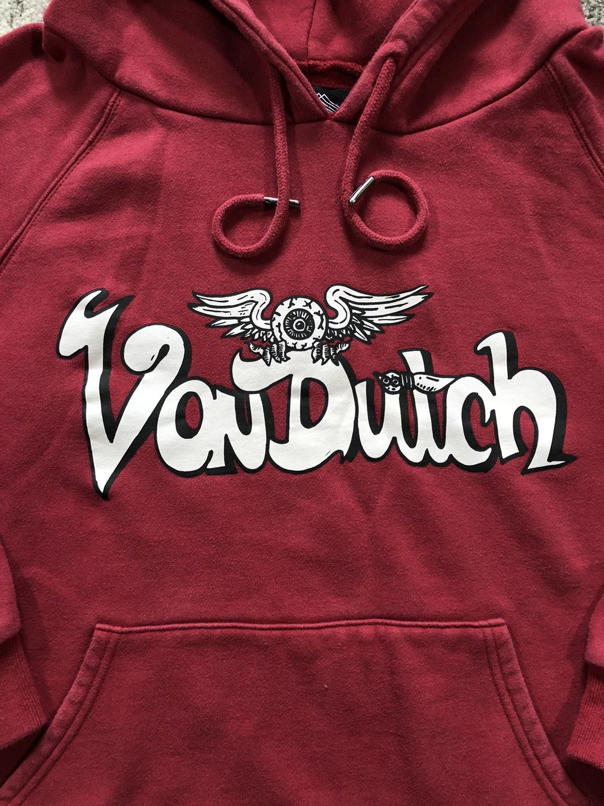 Vintage × Von Dutch Von Dutch Eye Hoodie Size US L / EU 52-54 / 3 - 3 Thumbnail