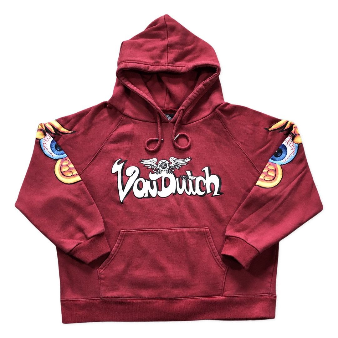 Streetwear Vintage Von Dutch Von Dutch Eye Hoodie Grailed