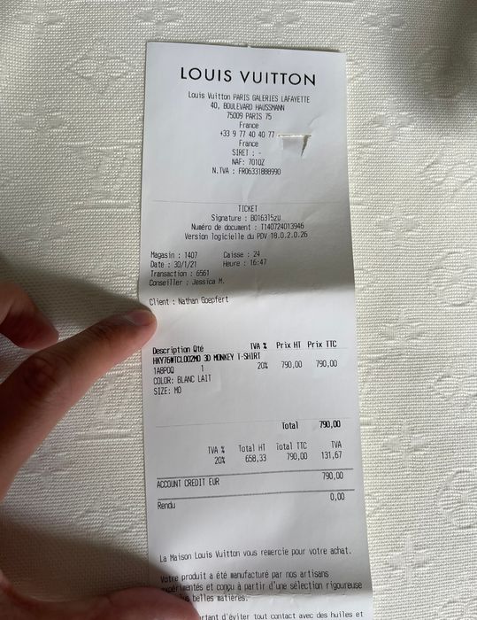 Louis Vuitton Louis Vuitton x Virgil Abloh S/S21 3D MONKEY T-SHIRT