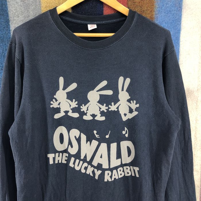 Uniqlo Vintage OSWALD THE LUCKY RABBIT Sweatshirt #184/A | Grailed