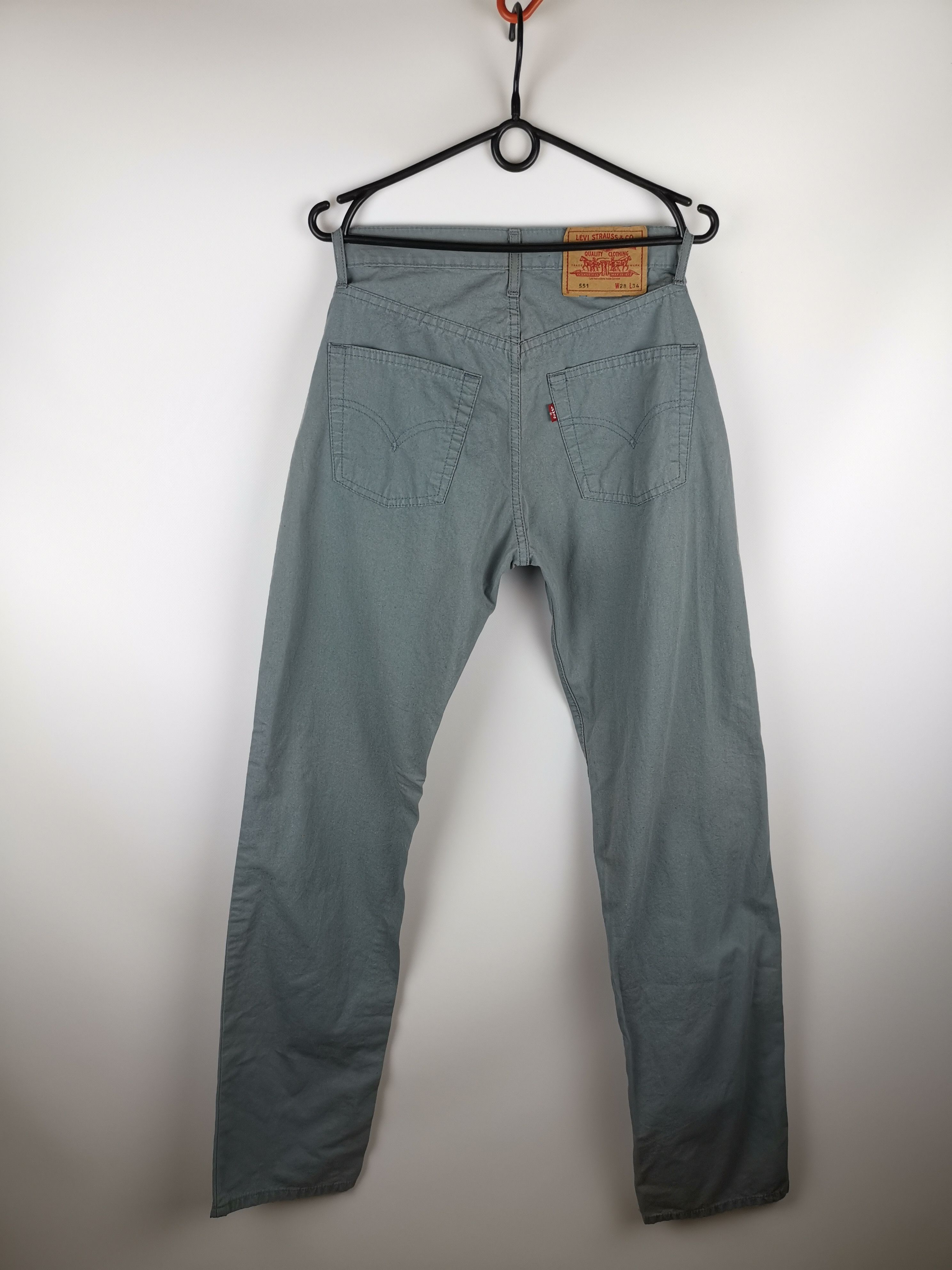 Levi's Vintage Levi's 551 grey BNWT denim pants Size US 28 / EU 44 - 2 Thumbnail