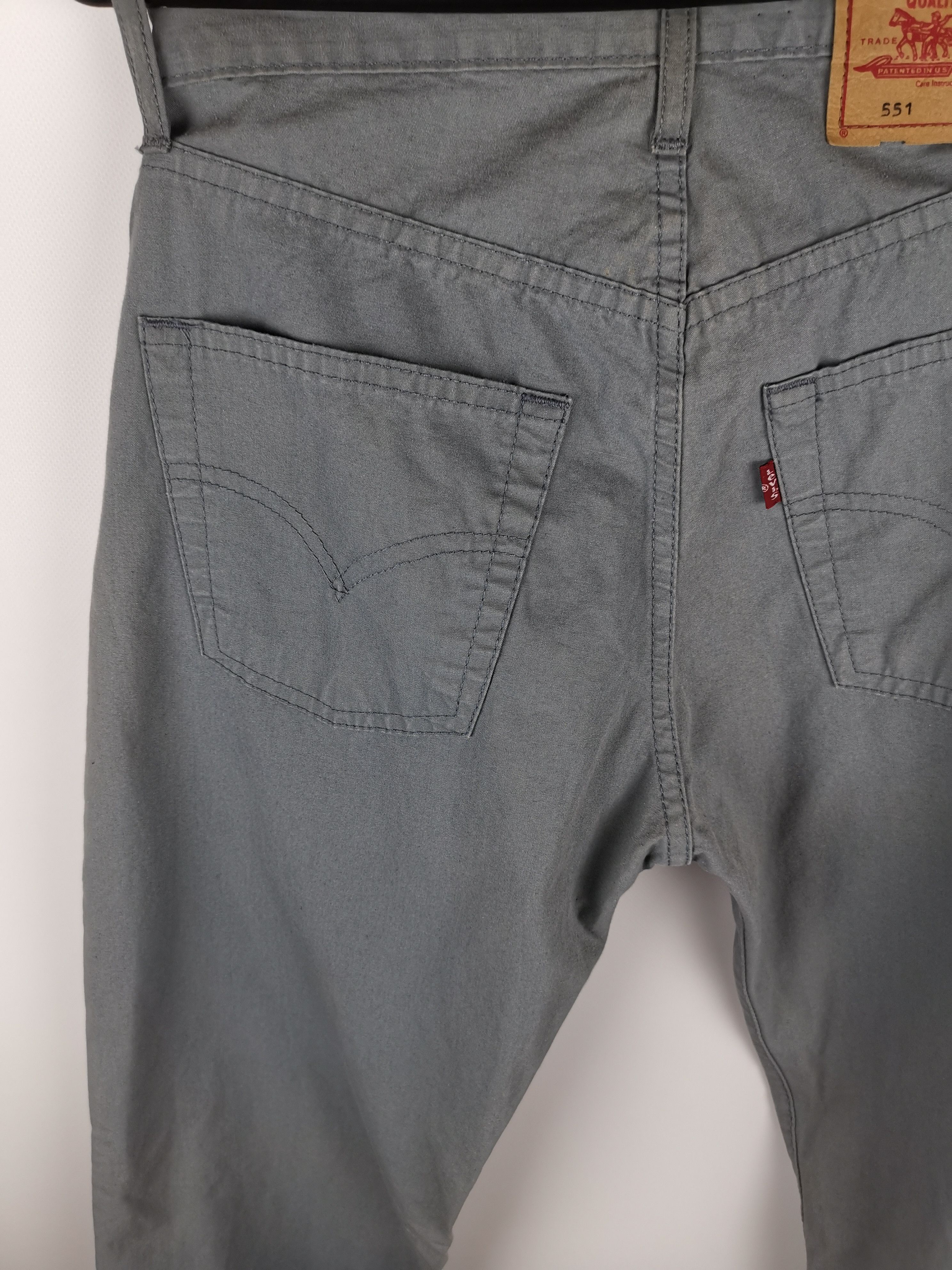 Levi's Vintage Levi's 551 grey BNWT denim pants Size US 28 / EU 44 - 4 Thumbnail