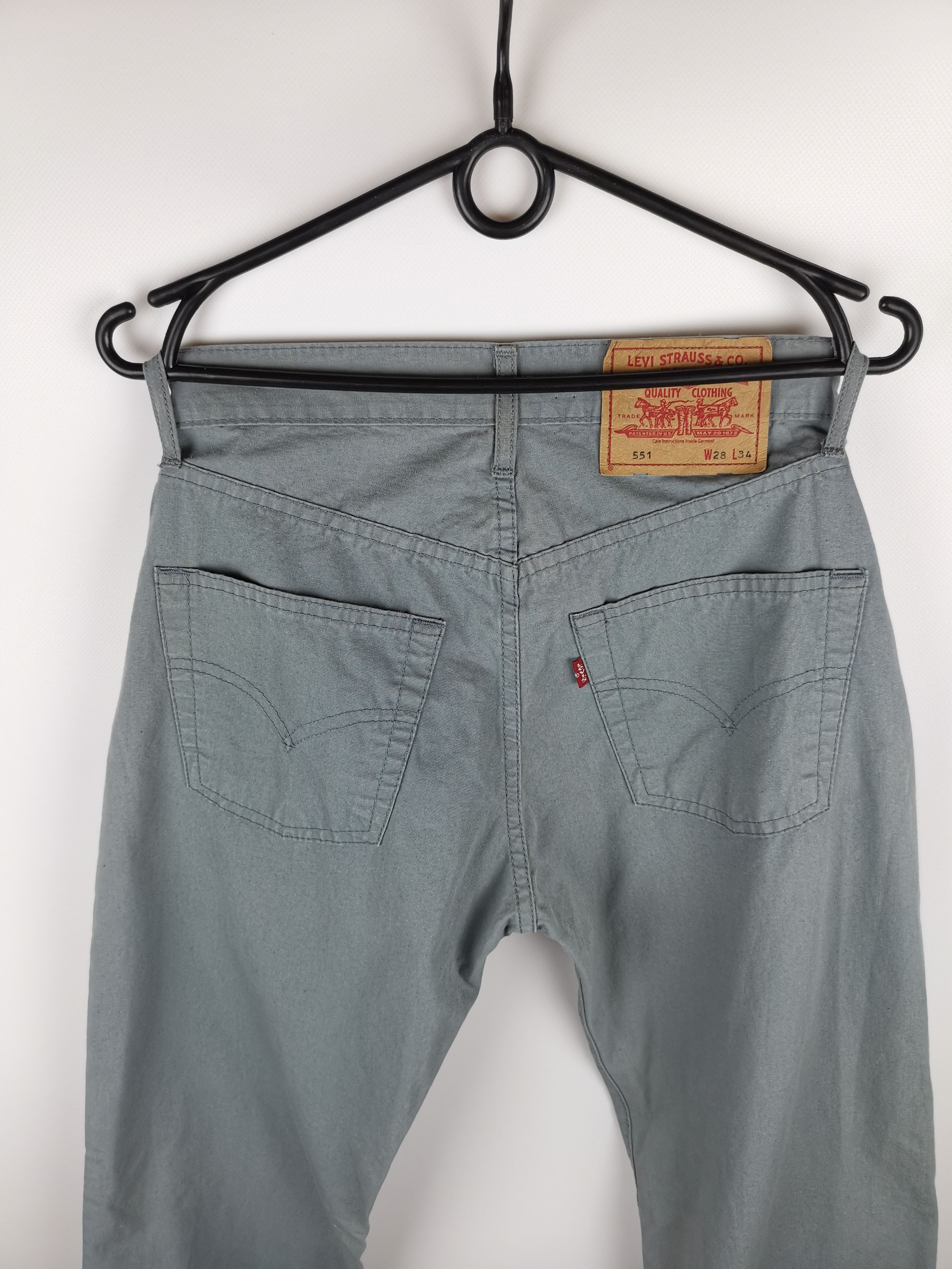Levi's Vintage Levi's 551 grey BNWT denim pants Size US 28 / EU 44 - 1 Thumbnail
