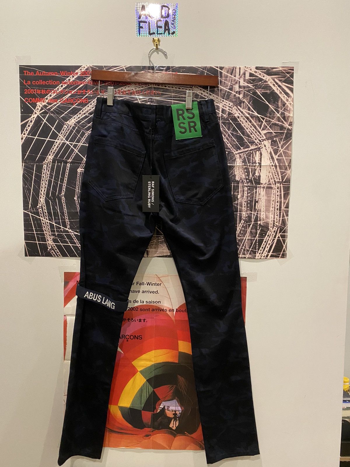 image of Raf Simons X Sterling Ruby Abus Lang Denim, Men's (Size 30)