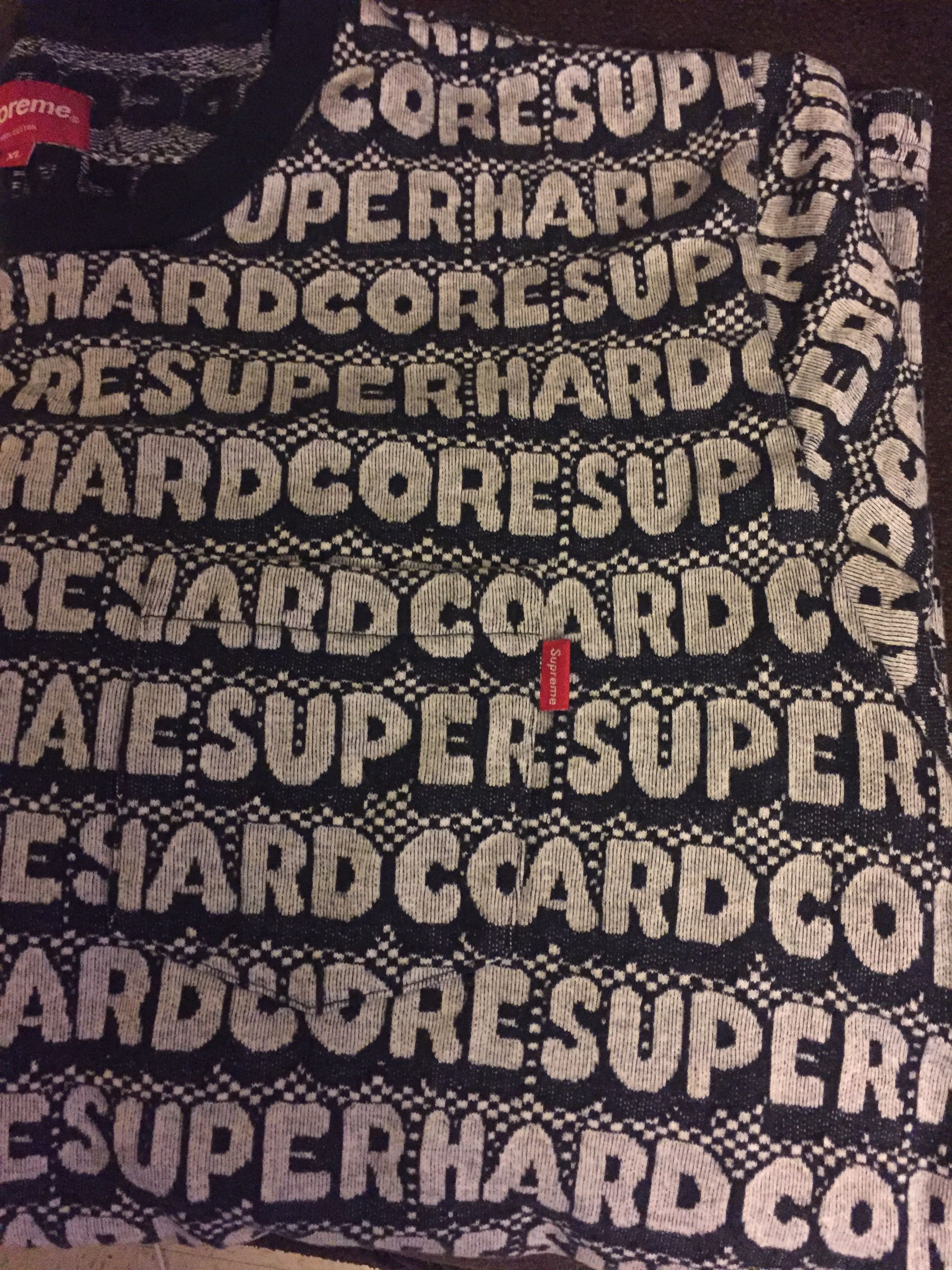 Supreme Supreme Super Hardcore Jacquard | Grailed