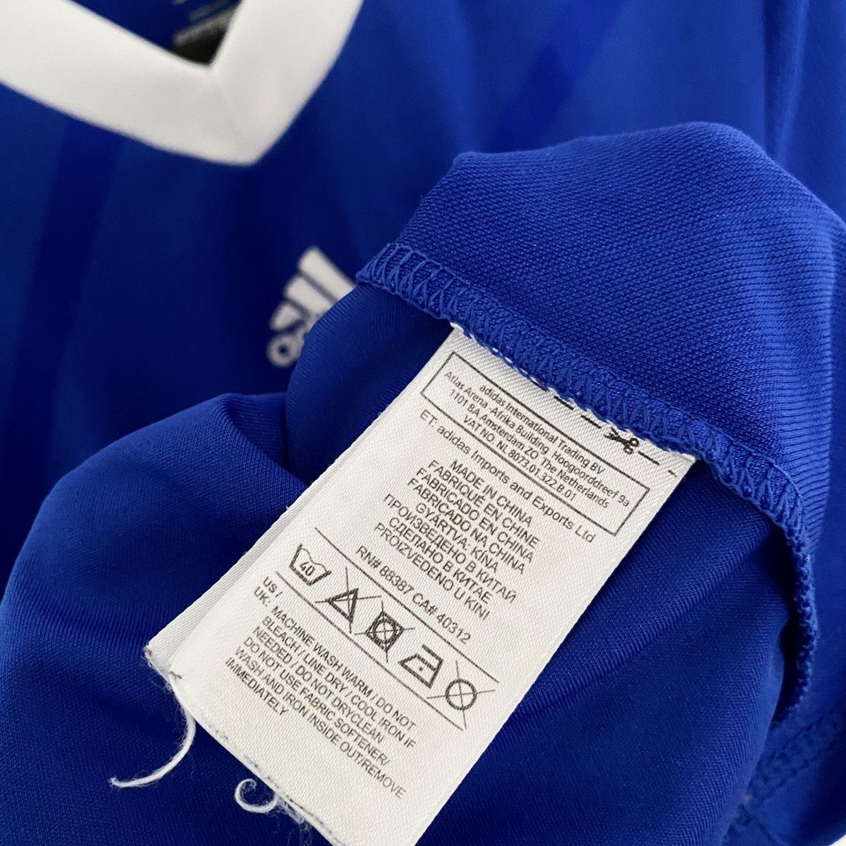 Adidas 2012 2014 Schalke Germany Adidas Home Soccer Jersey Shirt FC Size US L / EU 52-54 / 3 - 7 Thumbnail
