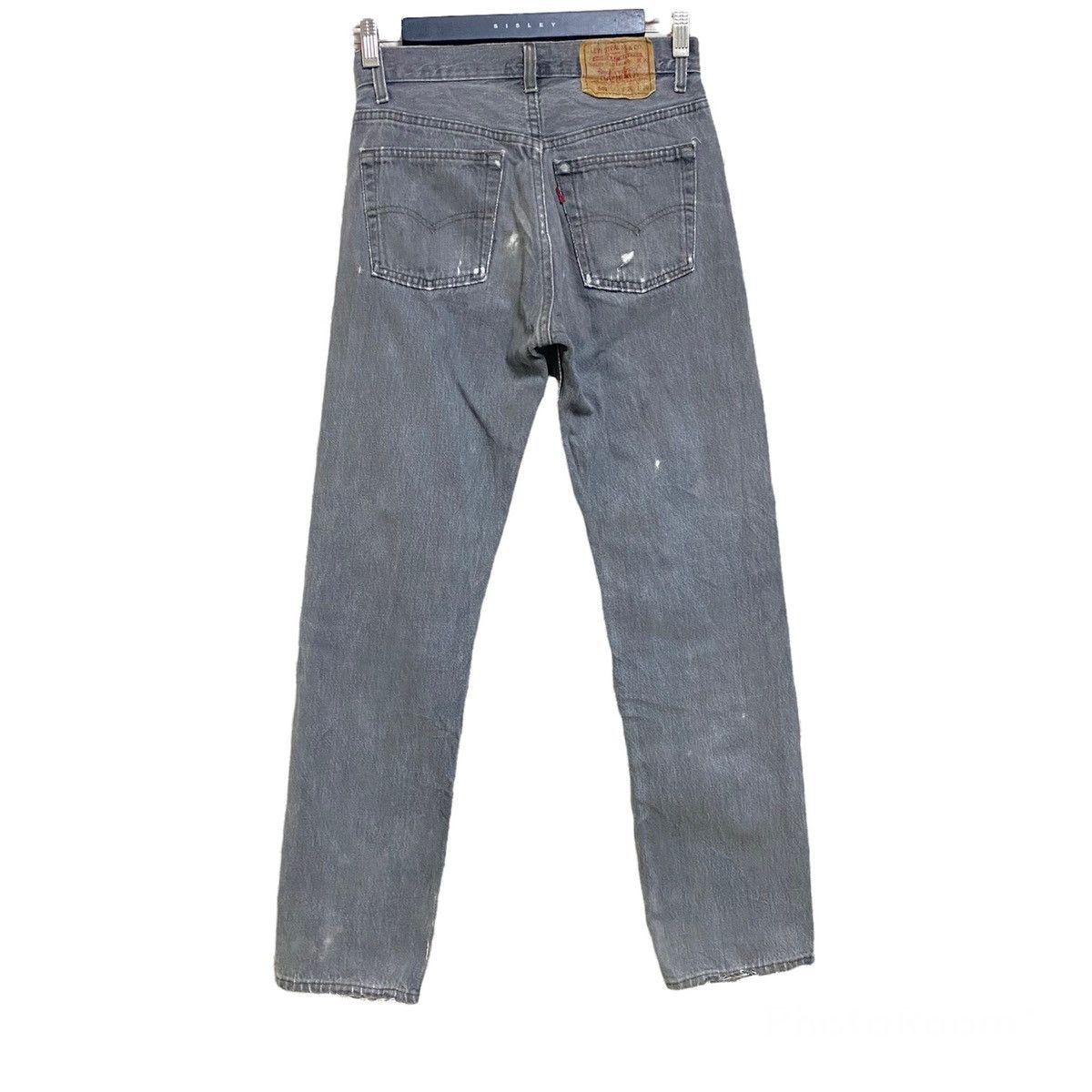 Levi's Vintage 80s Levis 501 Distressed Jeans 28x31 Made in USA Size US 28 / EU 44 - 2 Thumbnail
