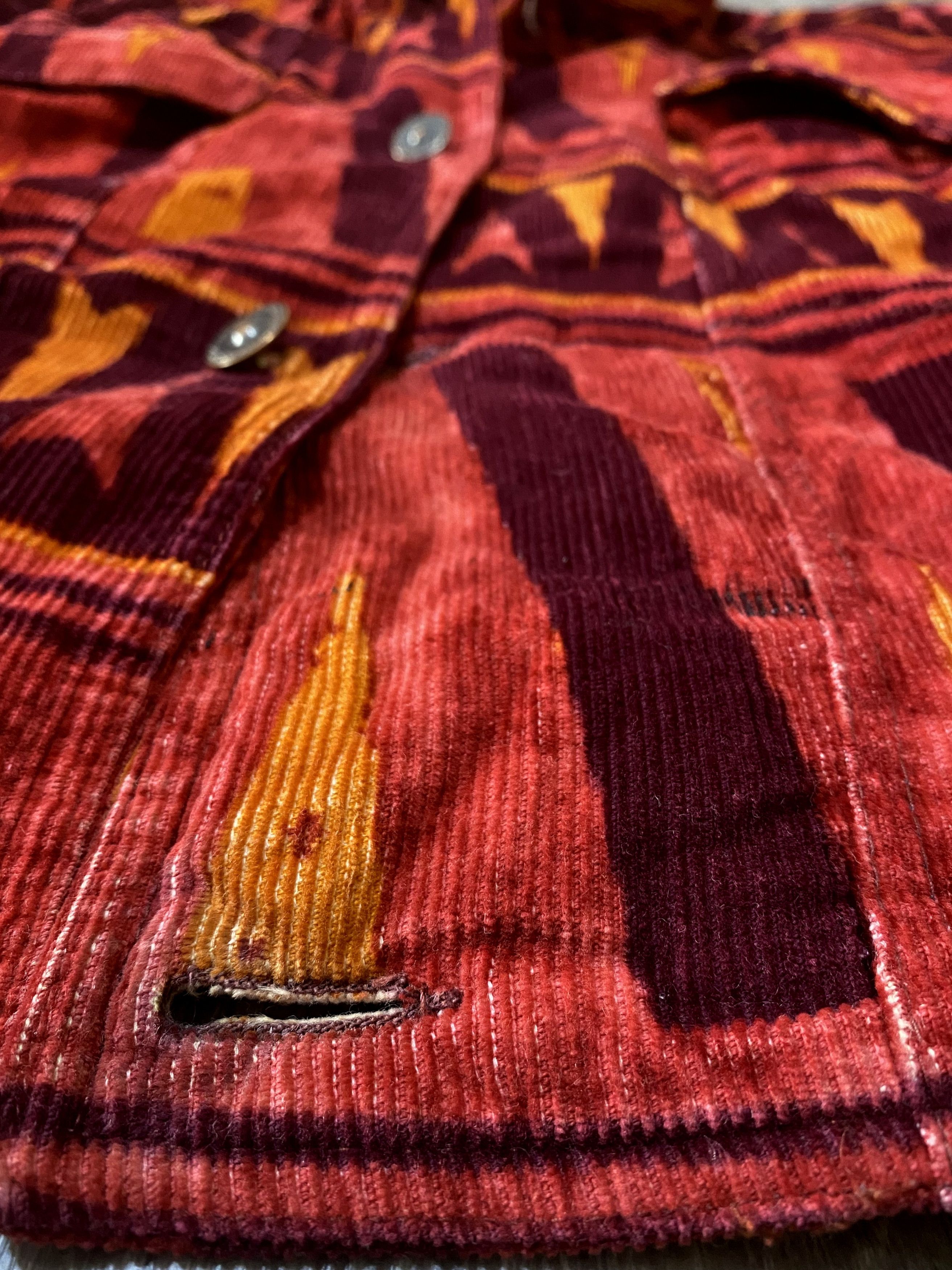 Vintage Rare Californian Legend Multicolor Corduroy Velvet Jacket Size US L / EU 52-54 / 3 - 17 Thumbnail