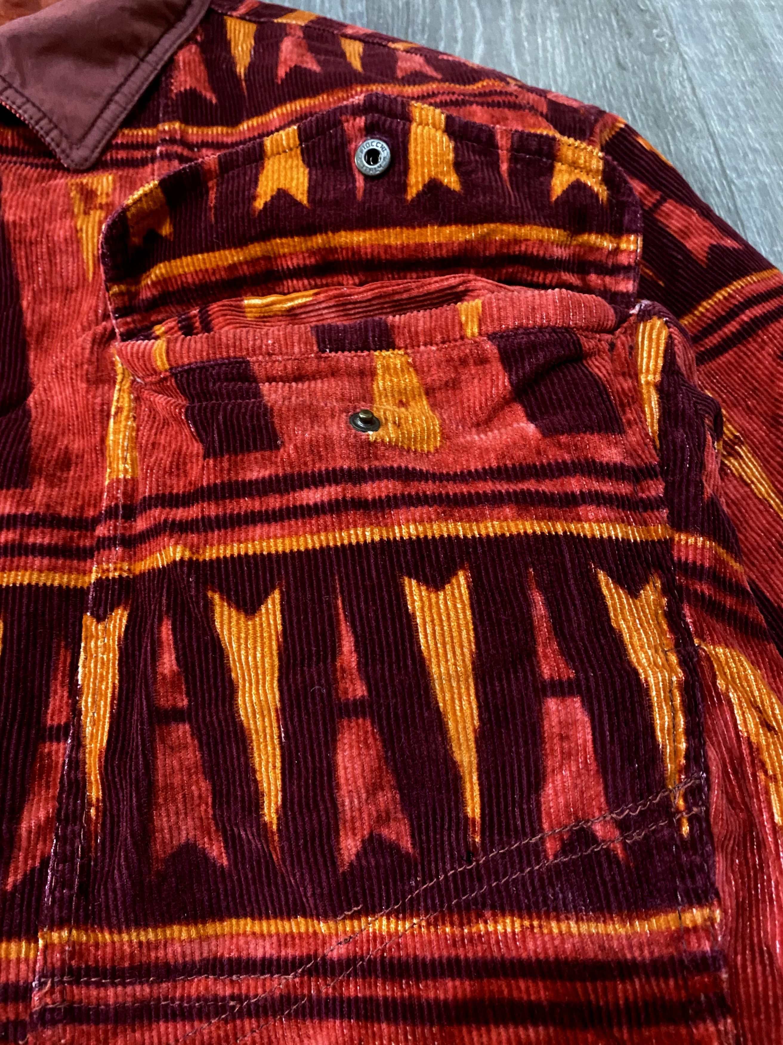 O'Neill Rare Californian Legend Multicolor Corduroy Velvet Jacket Size US L / EU 52-54 / 3 - 12 Thumbnail