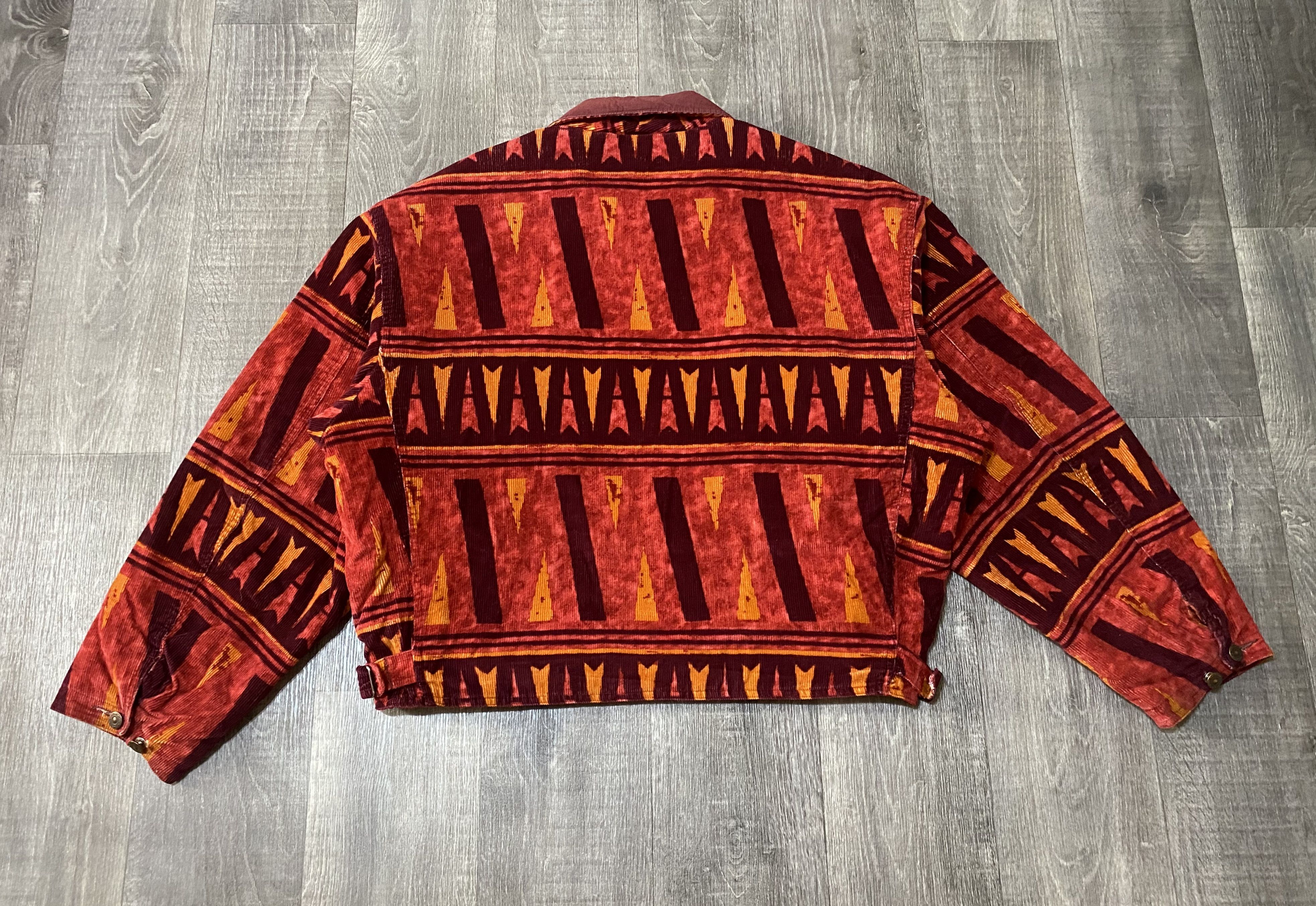 O'Neill Rare Californian Legend Multicolor Corduroy Velvet Jacket Size US L / EU 52-54 / 3 - 4 Thumbnail