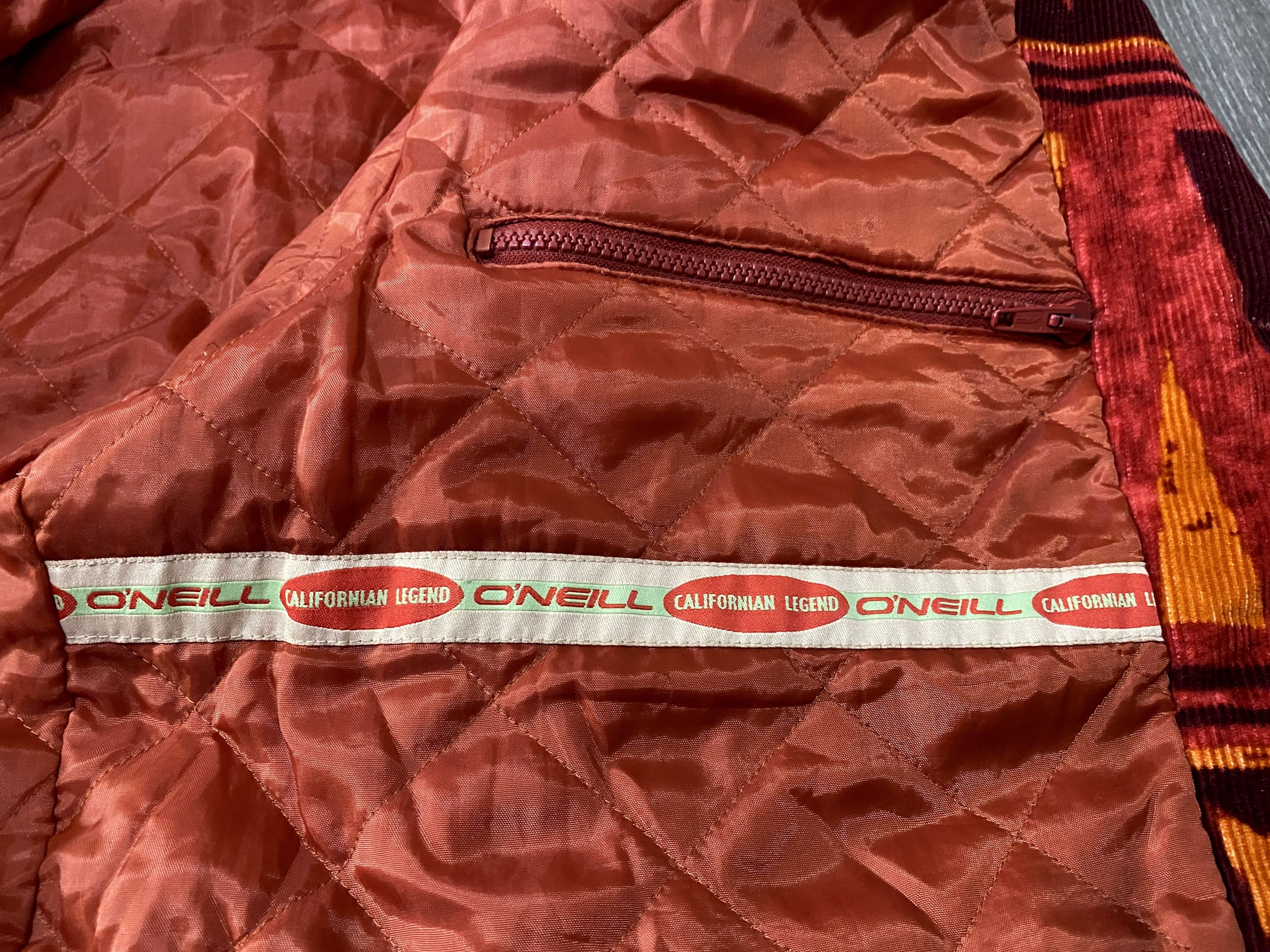 O'Neill Rare Californian Legend Multicolor Corduroy Velvet Jacket Size US L / EU 52-54 / 3 - 19 Thumbnail