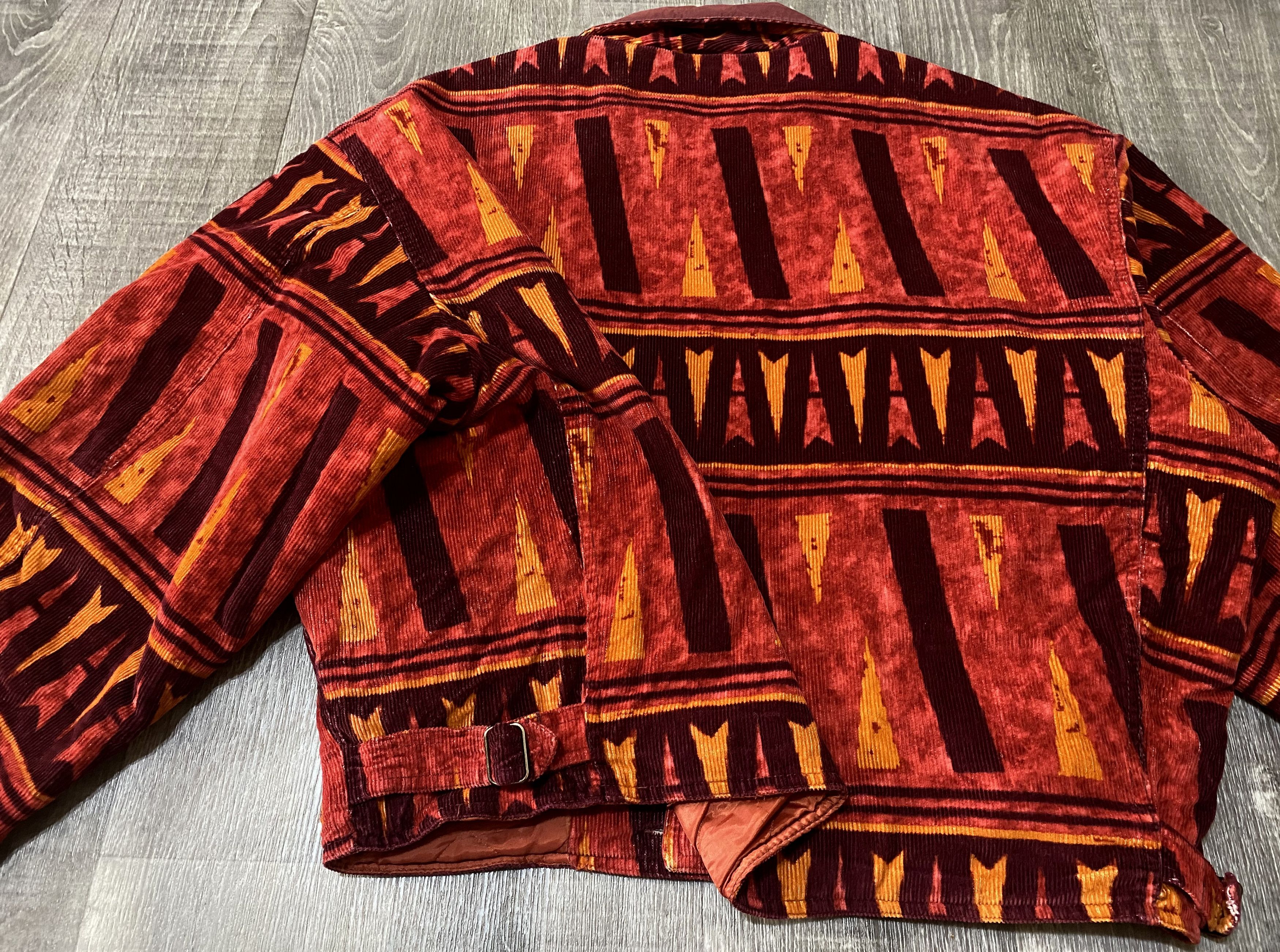 O'Neill Rare Californian Legend Multicolor Corduroy Velvet Jacket Size US L / EU 52-54 / 3 - 5 Thumbnail