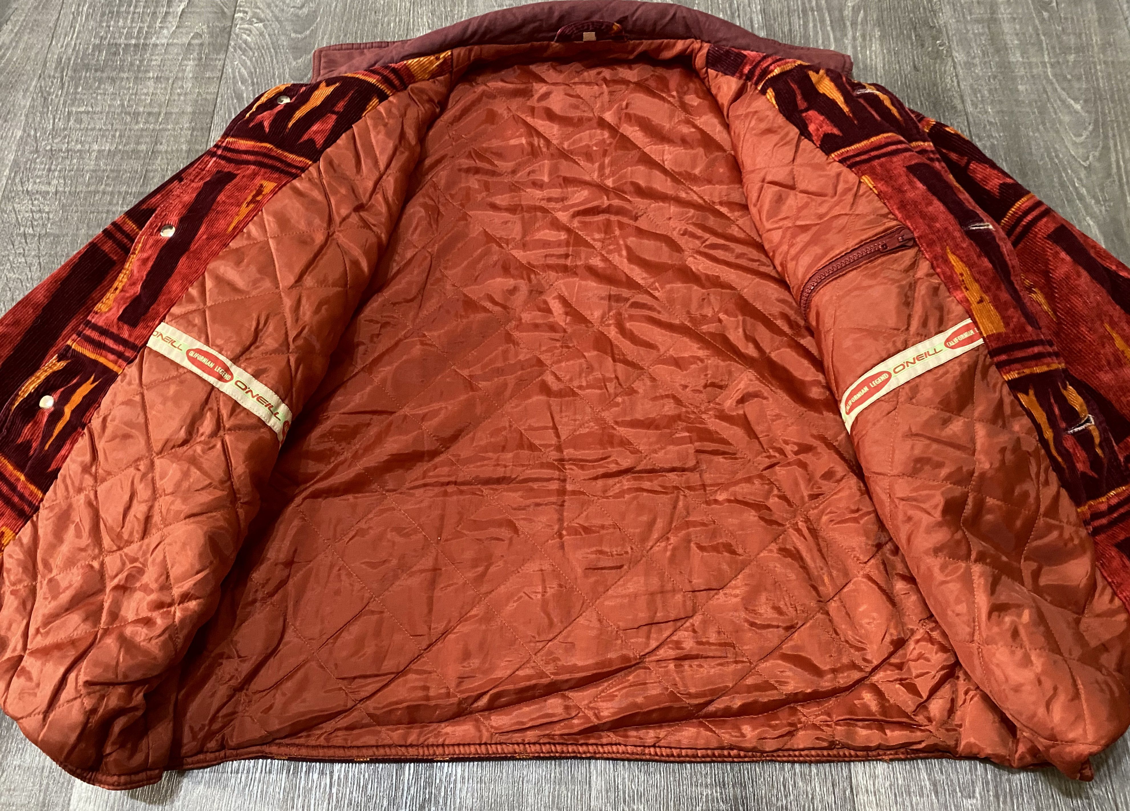 O'Neill Rare Californian Legend Multicolor Corduroy Velvet Jacket Size US L / EU 52-54 / 3 - 8 Thumbnail
