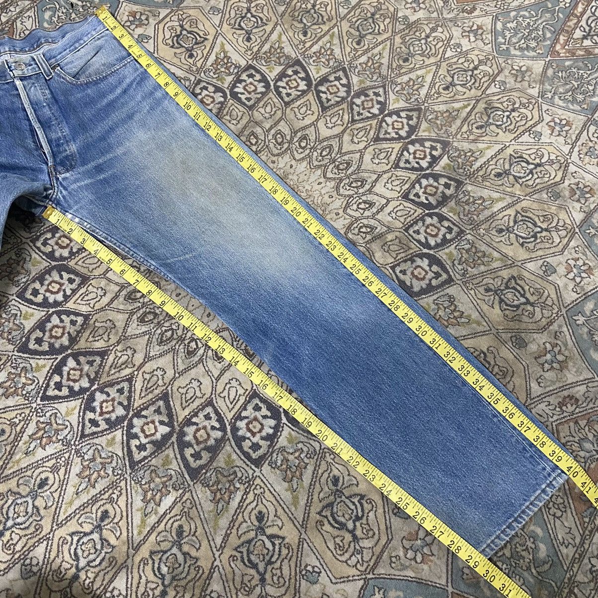 Levi's Vintage 90s Levis 501xx Distressed Jeans 30x29 Made in USA Size US 30 / EU 46 - 21 Thumbnail