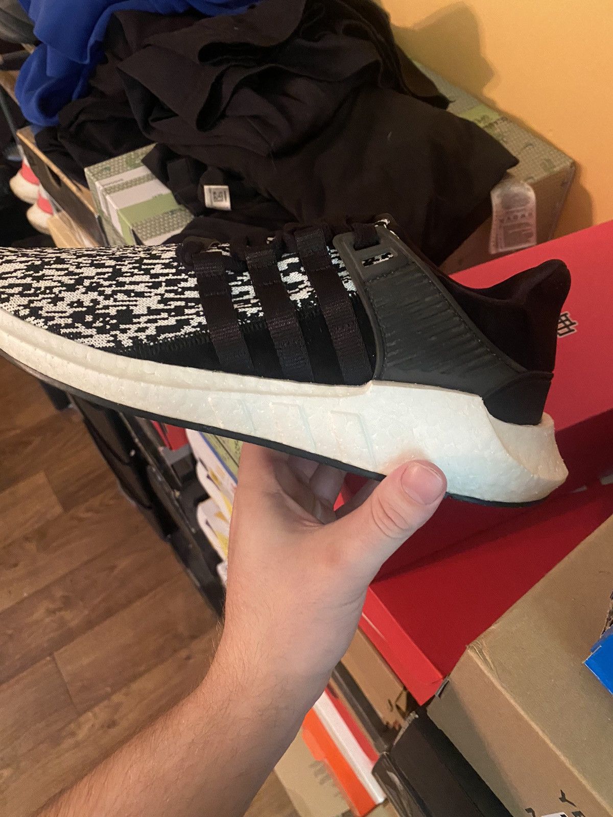 EQT Support 93/17 Black Glitch 2017