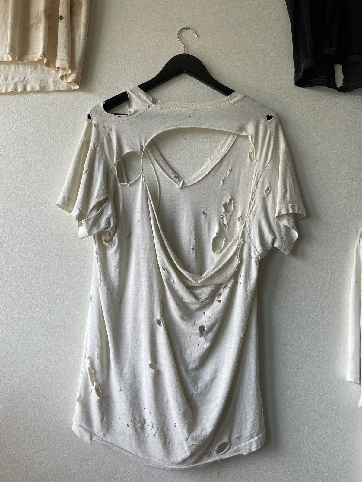 Vintage VINTAGE OBLITERATED V-NECK Size US L / EU 52-54 / 3 - 9 Thumbnail