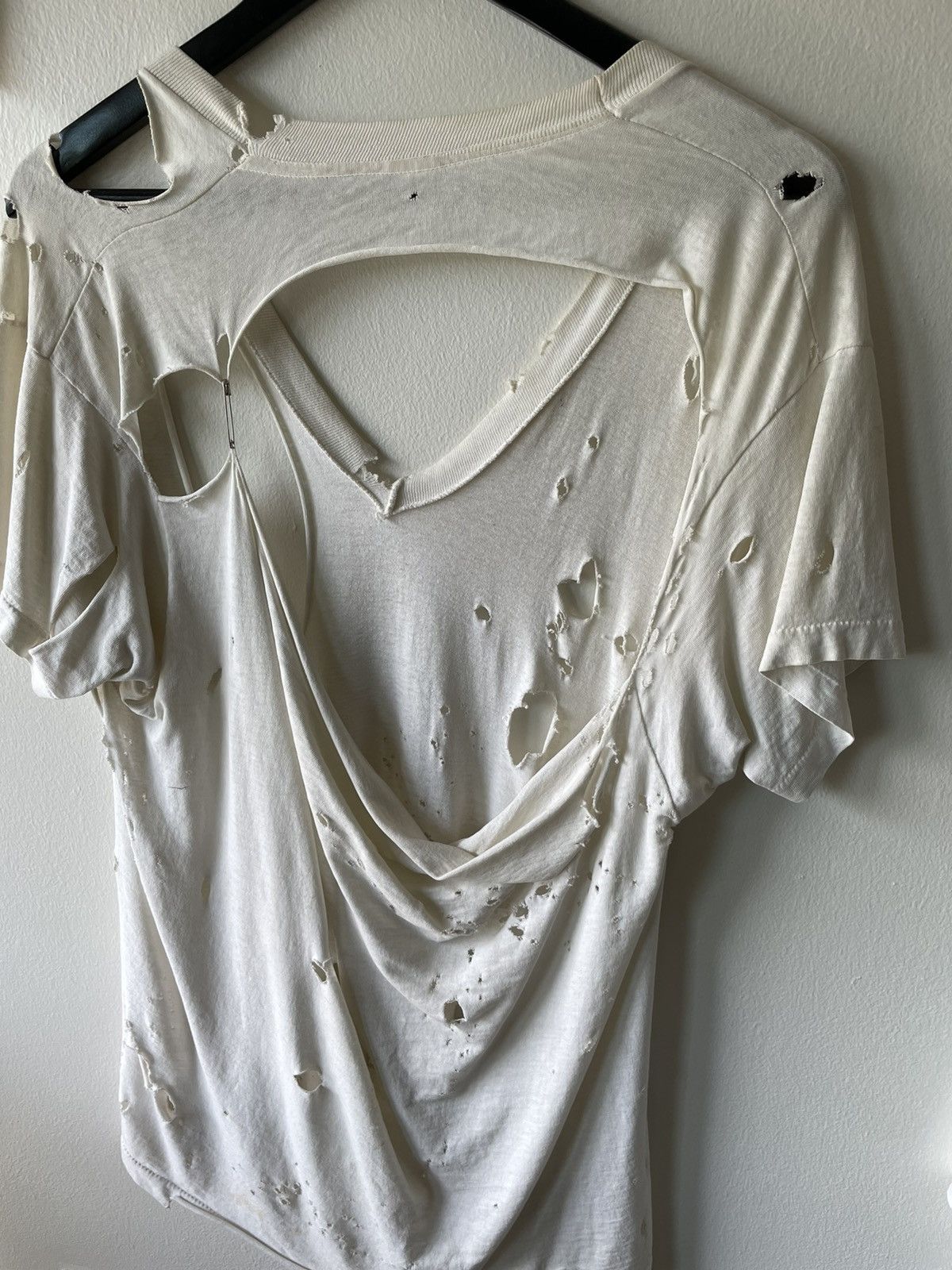 Vintage VINTAGE OBLITERATED V-NECK Size US L / EU 52-54 / 3 - 15 Thumbnail