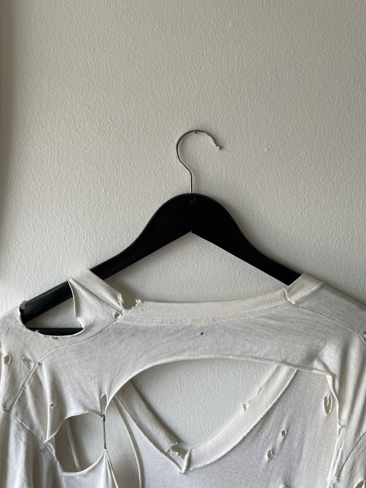 Vintage VINTAGE OBLITERATED V-NECK Size US L / EU 52-54 / 3 - 12 Thumbnail